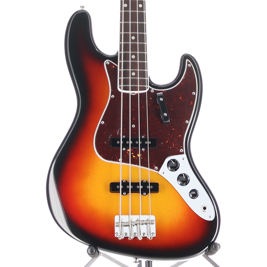 Fender American Vintage II 1966 Jazz Bass, 3-Color Sunburst, Plays Great (Q11)(54549) (54549)