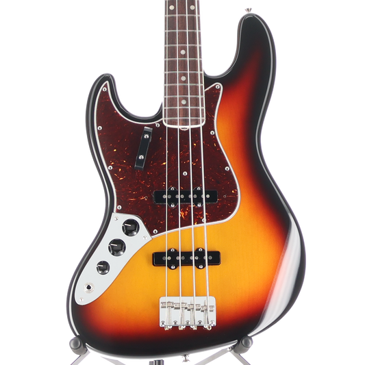 Fender American Vintage II 1966 Jazz Bass Left-Hand, Rosewood Fingerboard, 3-Color Sunburst (RC2) (14875)