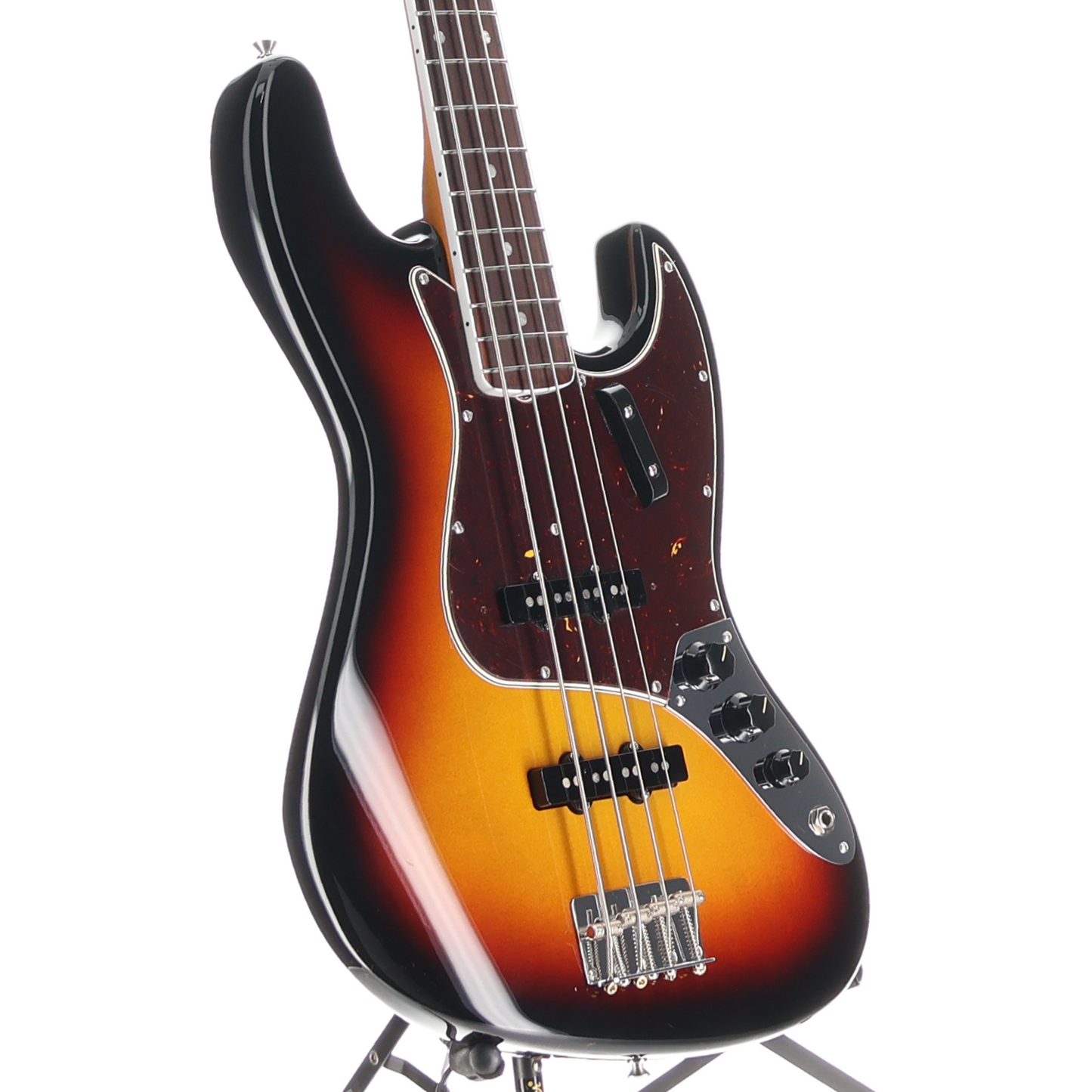 Fender American Vintage II 1966 Jazz Bass, Rosewood Fingerboard, 3-Color Sunburst (J12) (59495)