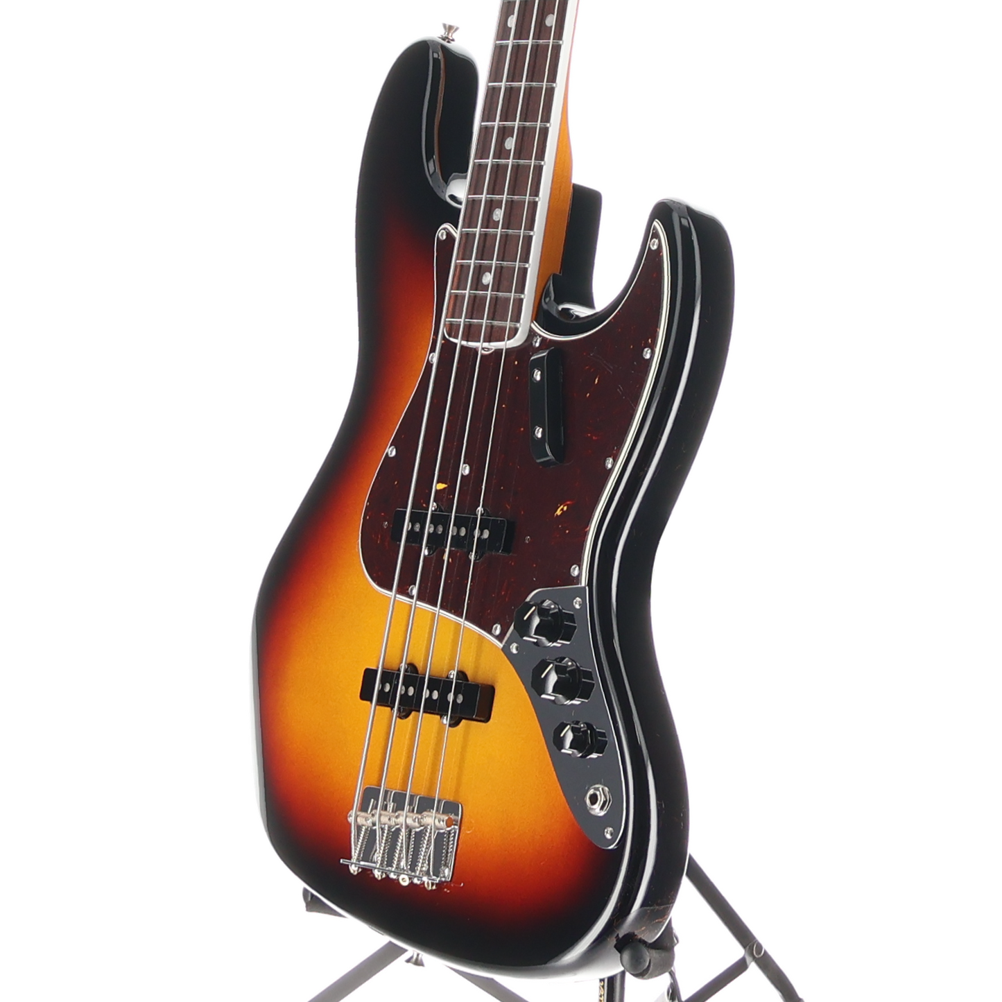 Fender American Vintage II 1966 Jazz Bass, Rosewood Fingerboard, 3-Color Sunburst (J12) (59495)
