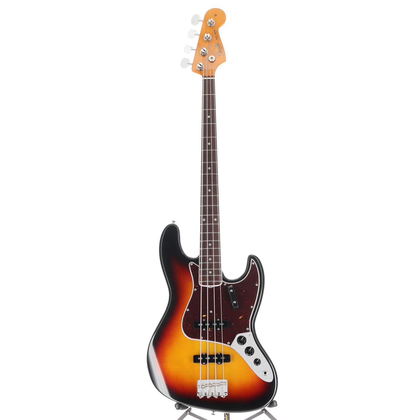 Fender American Vintage II 1966 Jazz Bass, Rosewood Fingerboard, 3-Color Sunburst (J12) (59495)