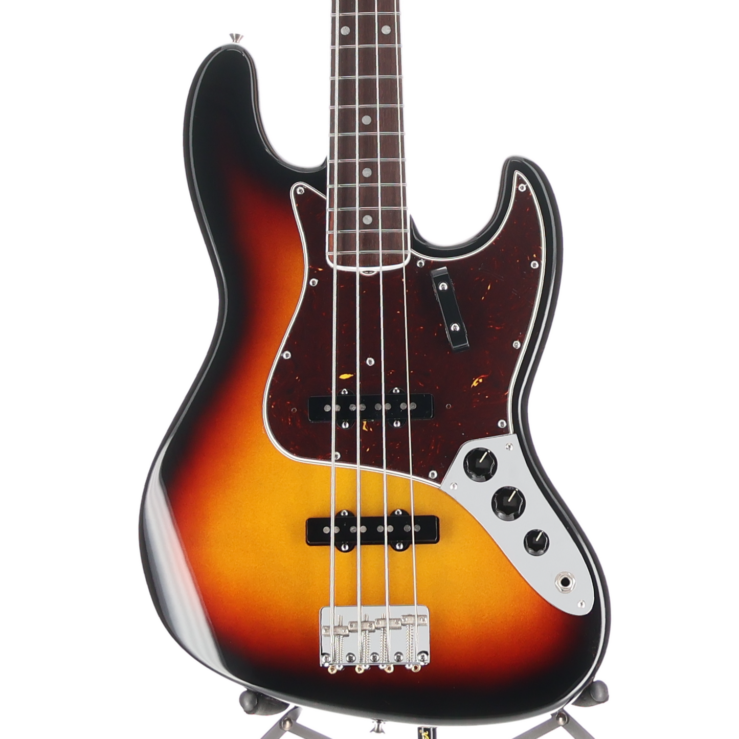 Fender American Vintage II 1966 Jazz Bass, Rosewood Fingerboard, 3-Color Sunburst (J12) (59495)
