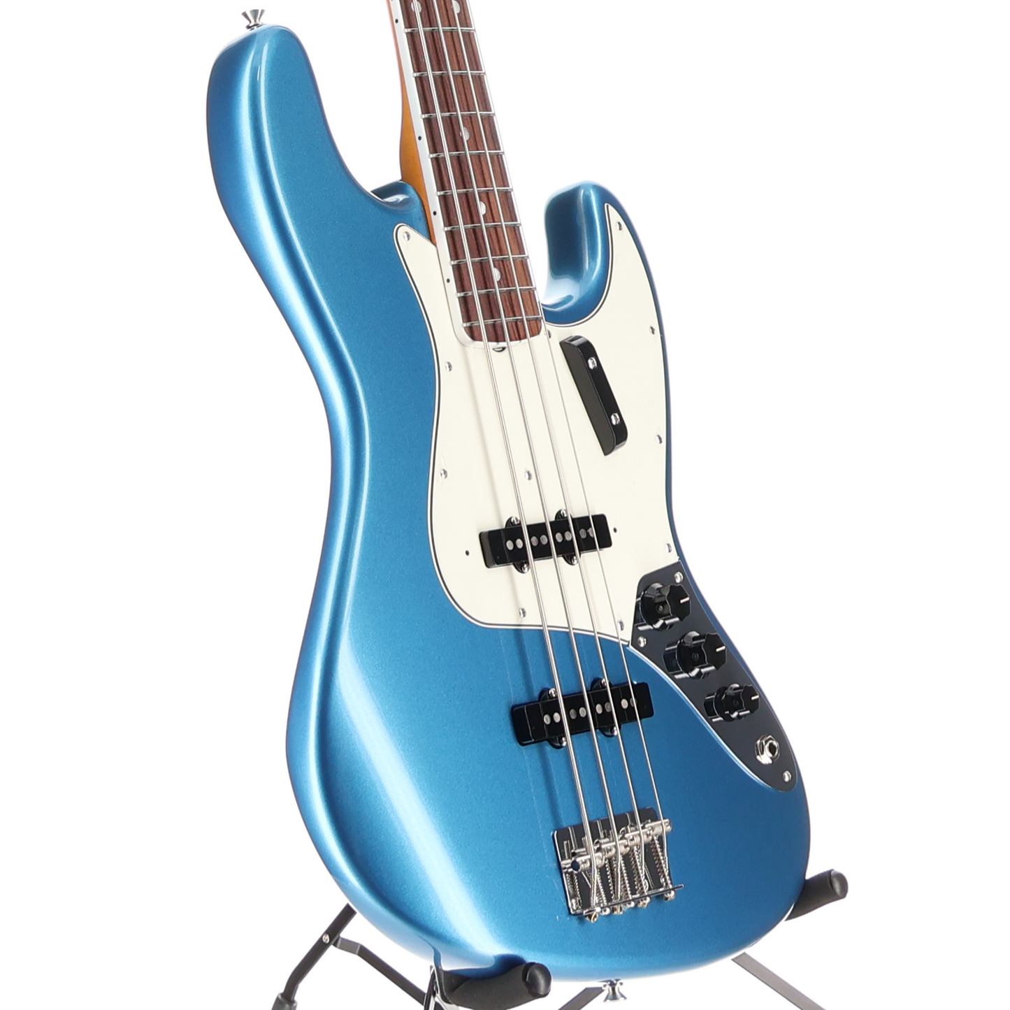 Fender American Vintage II 1966 Jazz Bass, Rosewood Fingerboard, Lake Placid Blue (RC2) (03716)
