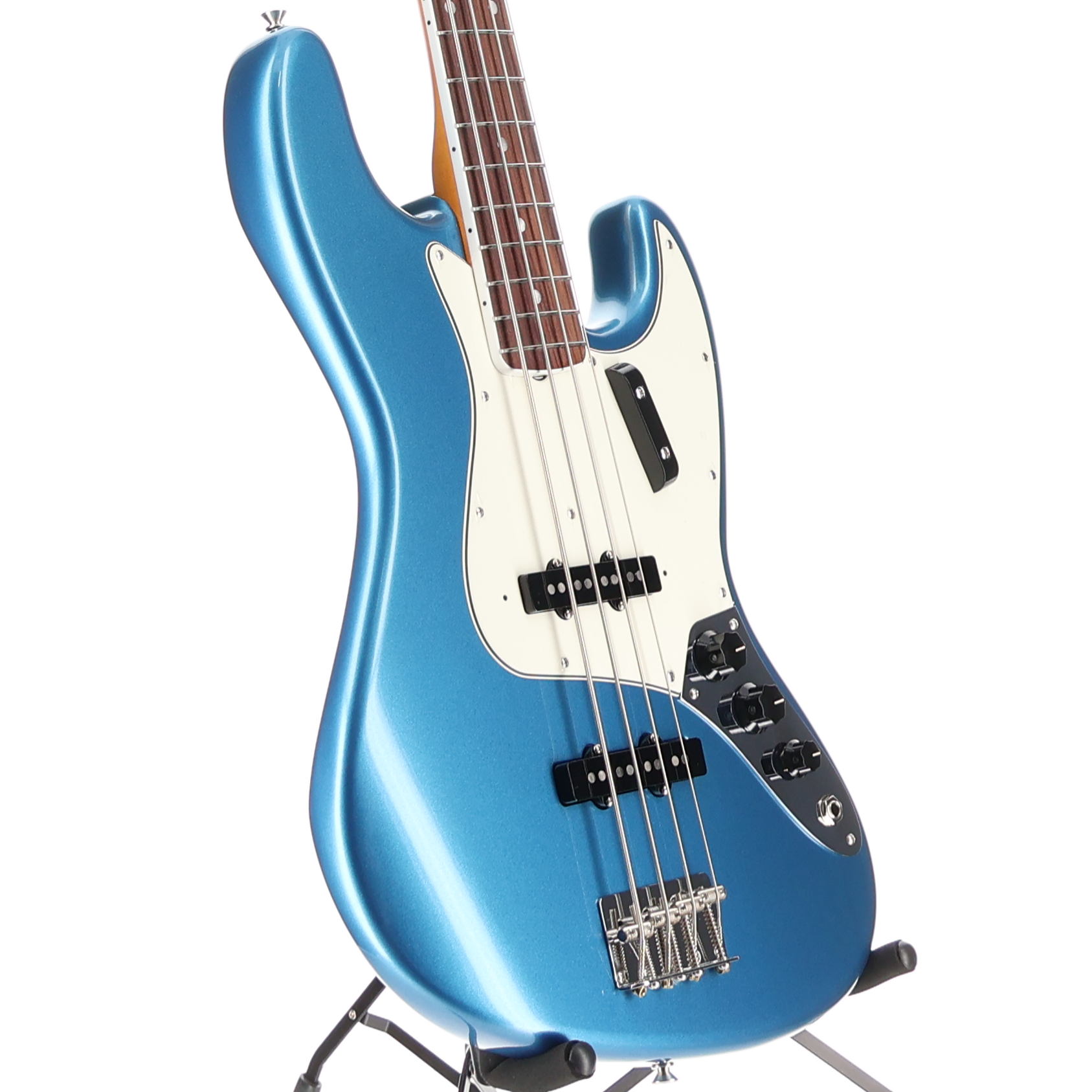 Fender American Vintage II 1966 Jazz Bass, Rosewood Fingerboard, Lake Placid Blue (RC2) (03716)