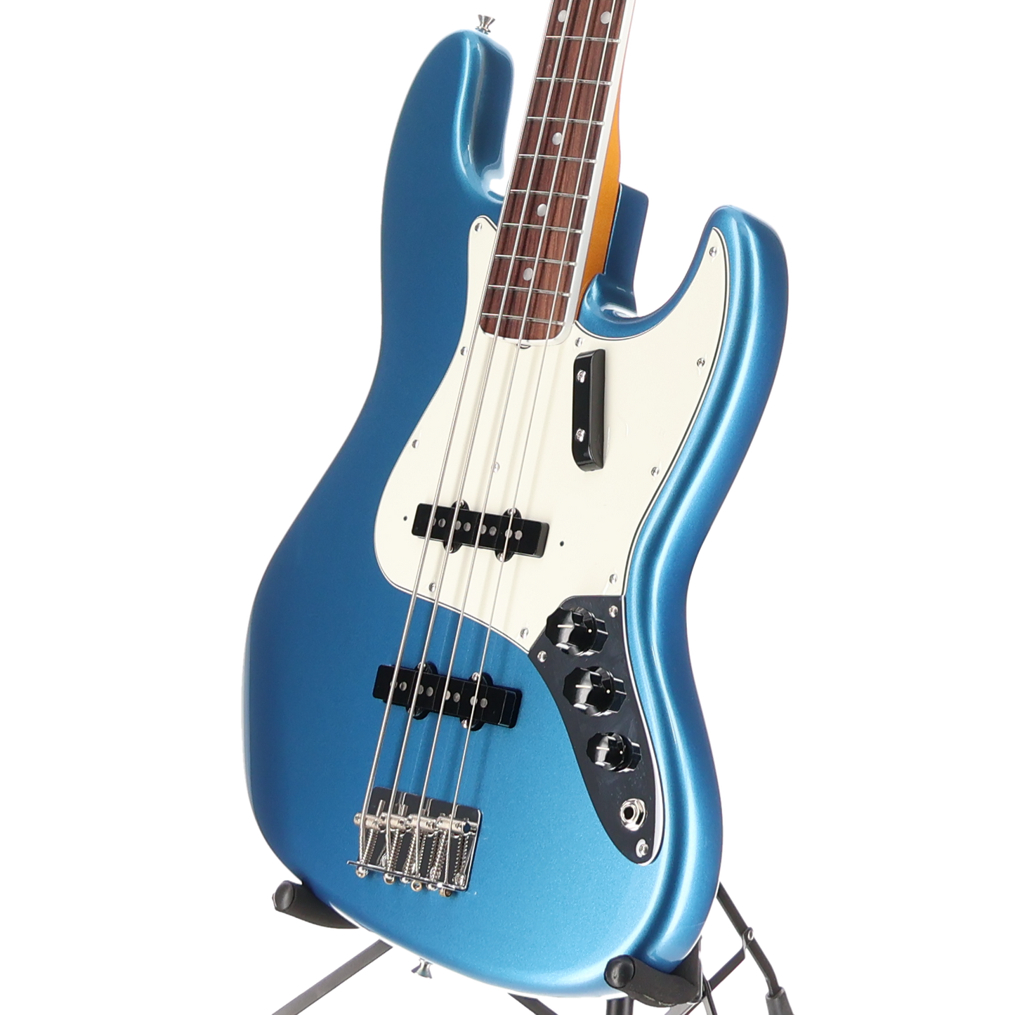Fender American Vintage II 1966 Jazz Bass, Rosewood Fingerboard, Lake Placid Blue (RC2) (03716)