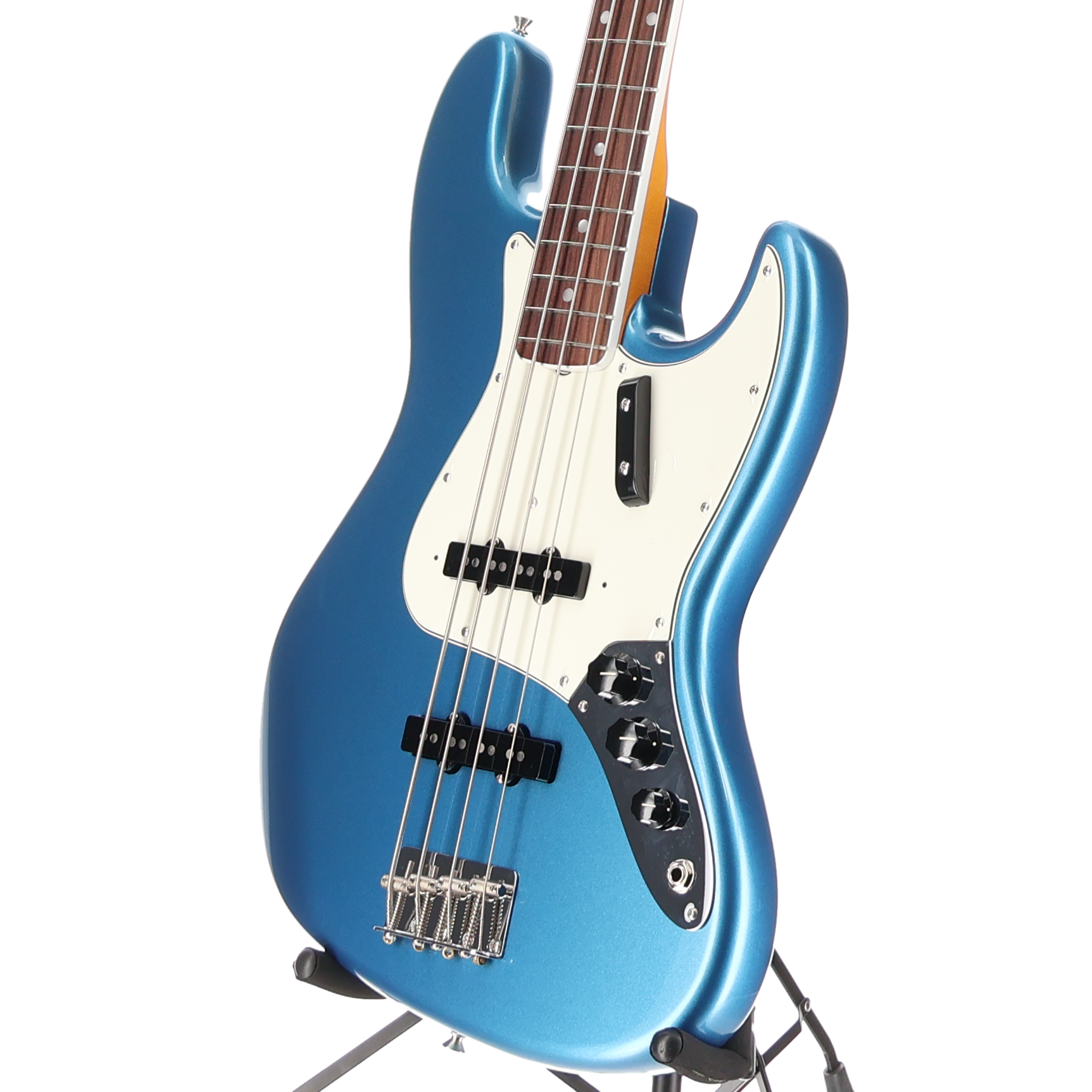 Fender American Vintage II 1966 Jazz Bass, Rosewood Fingerboard, Lake Placid Blue (RC2) (03716)