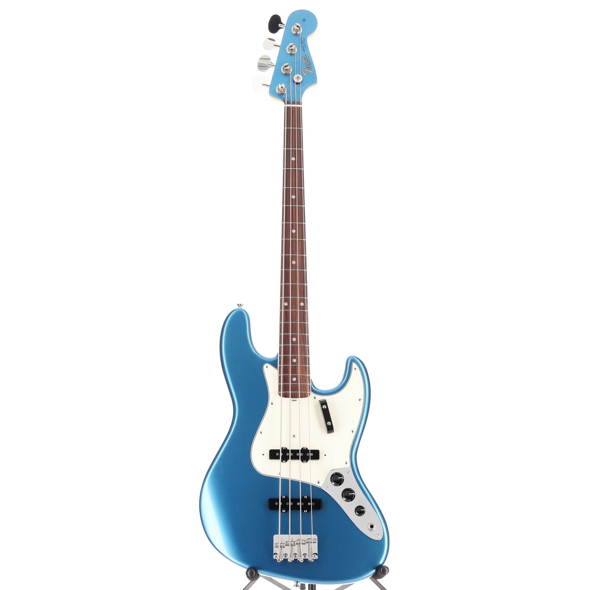 Fender American Vintage II 1966 Jazz Bass, Rosewood Fingerboard, Lake Placid Blue (RC2) (03716)