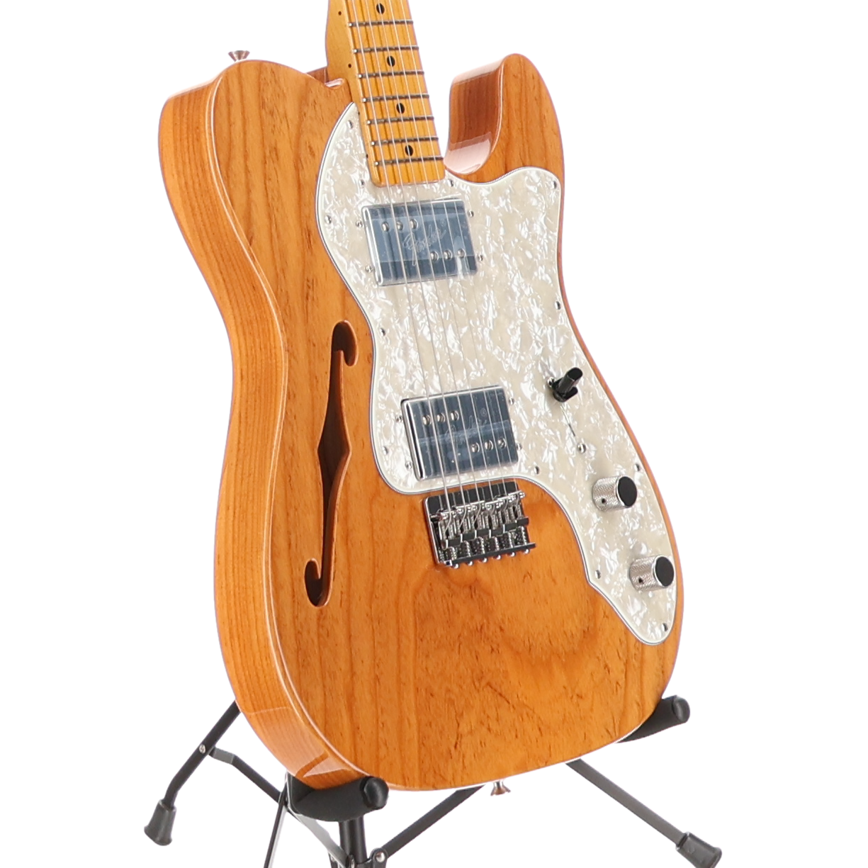 Fender American Vintage II 1972 Telecaster Thinline, Maple Fingerboard, Aged Natural (L2) (17091)