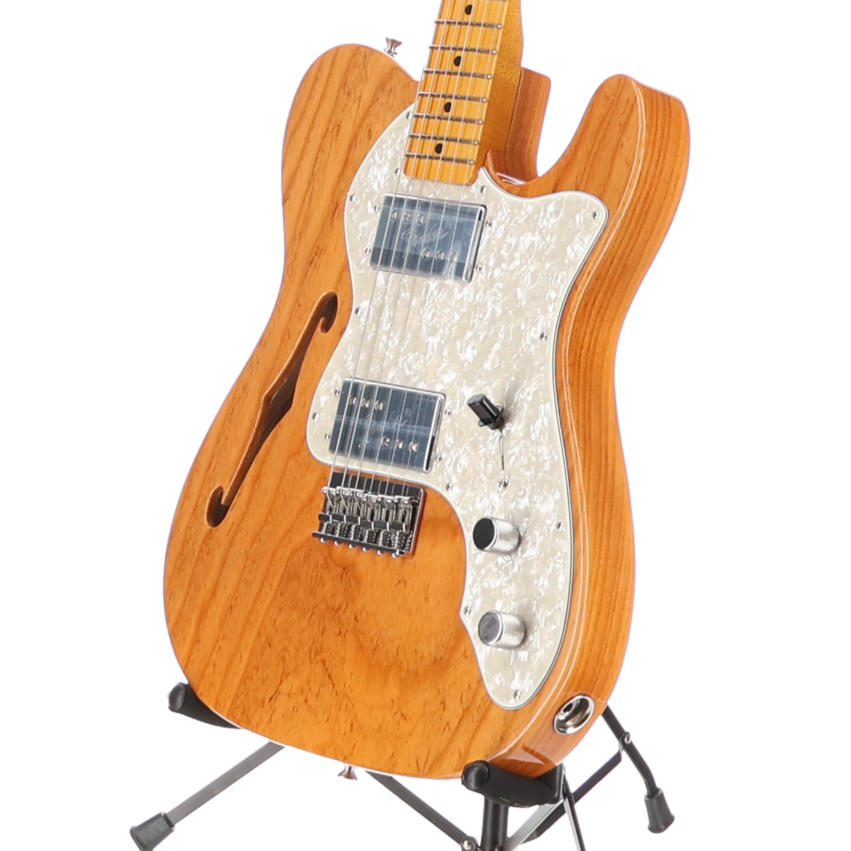 Fender American Vintage II 1972 Telecaster Thinline, Maple Fingerboard, Aged Natural (L2) (17091)