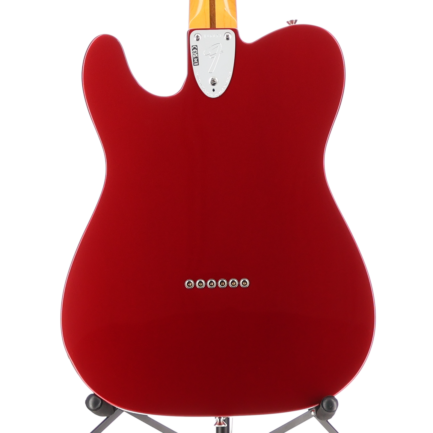 Fender American Vintage II 1972 Telecaster Thinline, Maple Fingerboard, Candy Apple Red (G2) (16853)
