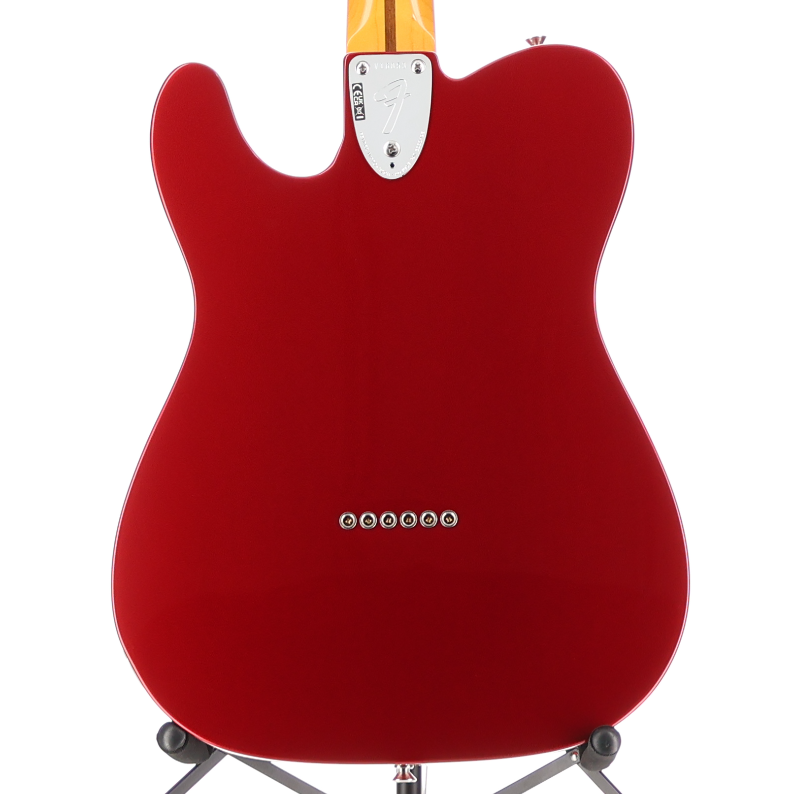 Fender American Vintage II 1972 Telecaster Thinline, Maple Fingerboard, Candy Apple Red (G2) (16853)