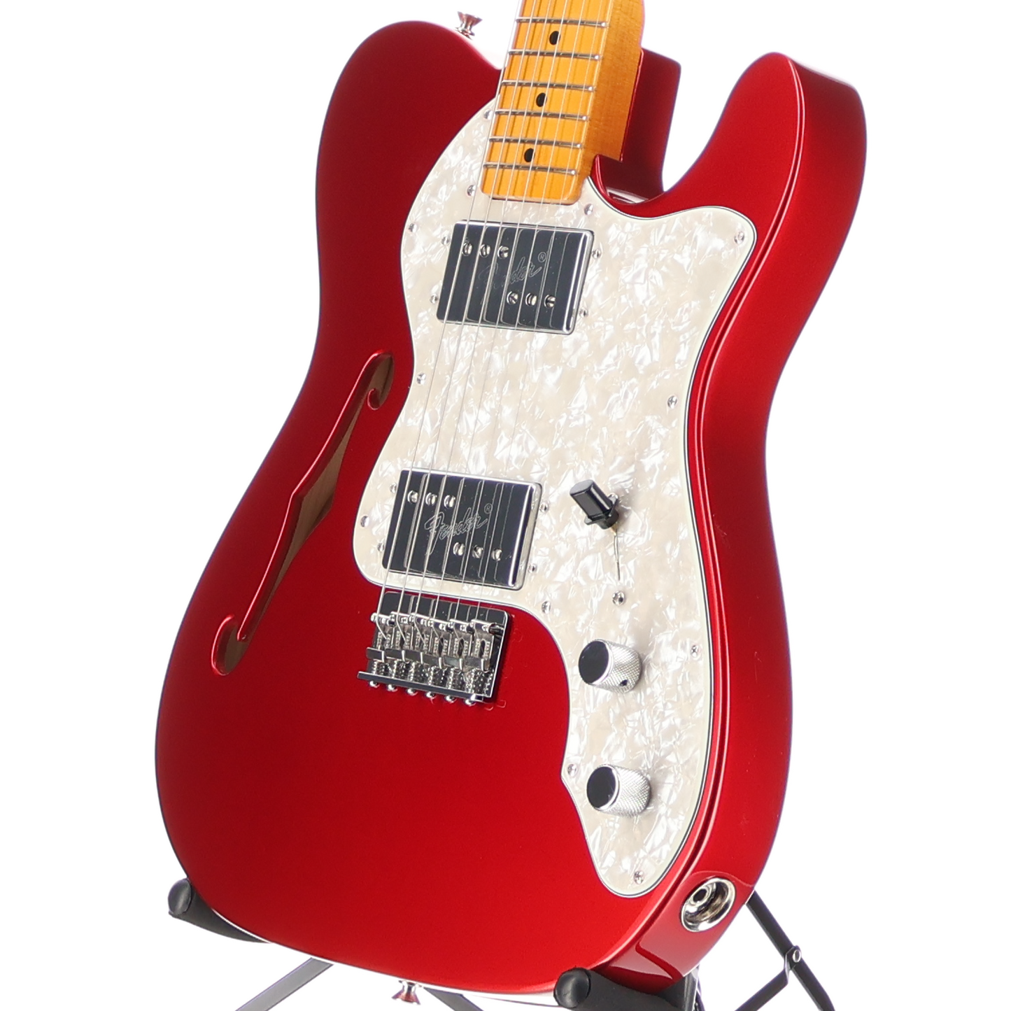 Fender American Vintage II 1972 Telecaster Thinline, Maple Fingerboard, Candy Apple Red (G2) (16853)