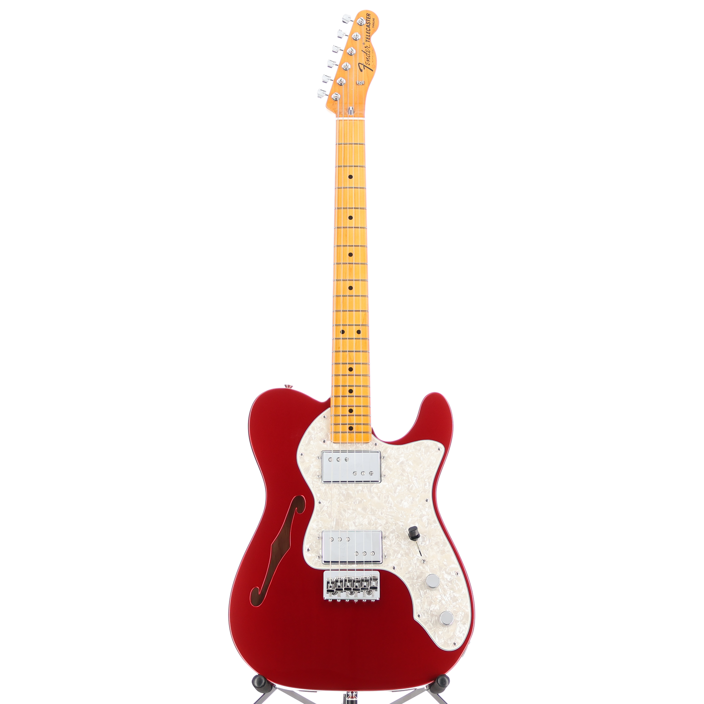 Fender American Vintage II 1972 Telecaster Thinline, Maple Fingerboard, Candy Apple Red (G2) (16853)