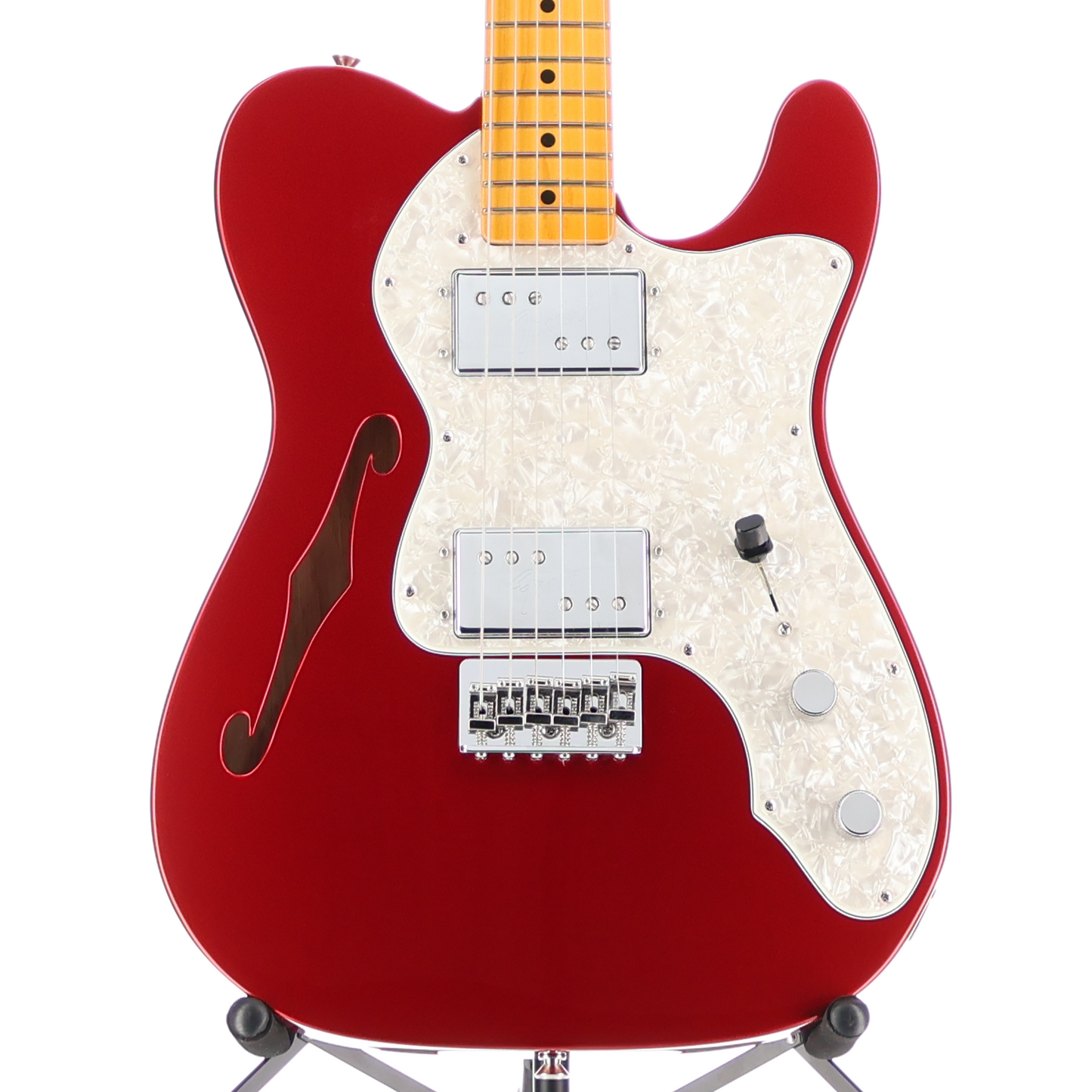 Fender American Vintage II 1972 Telecaster Thinline, Maple Fingerboard, Candy Apple Red (G2) (16853)