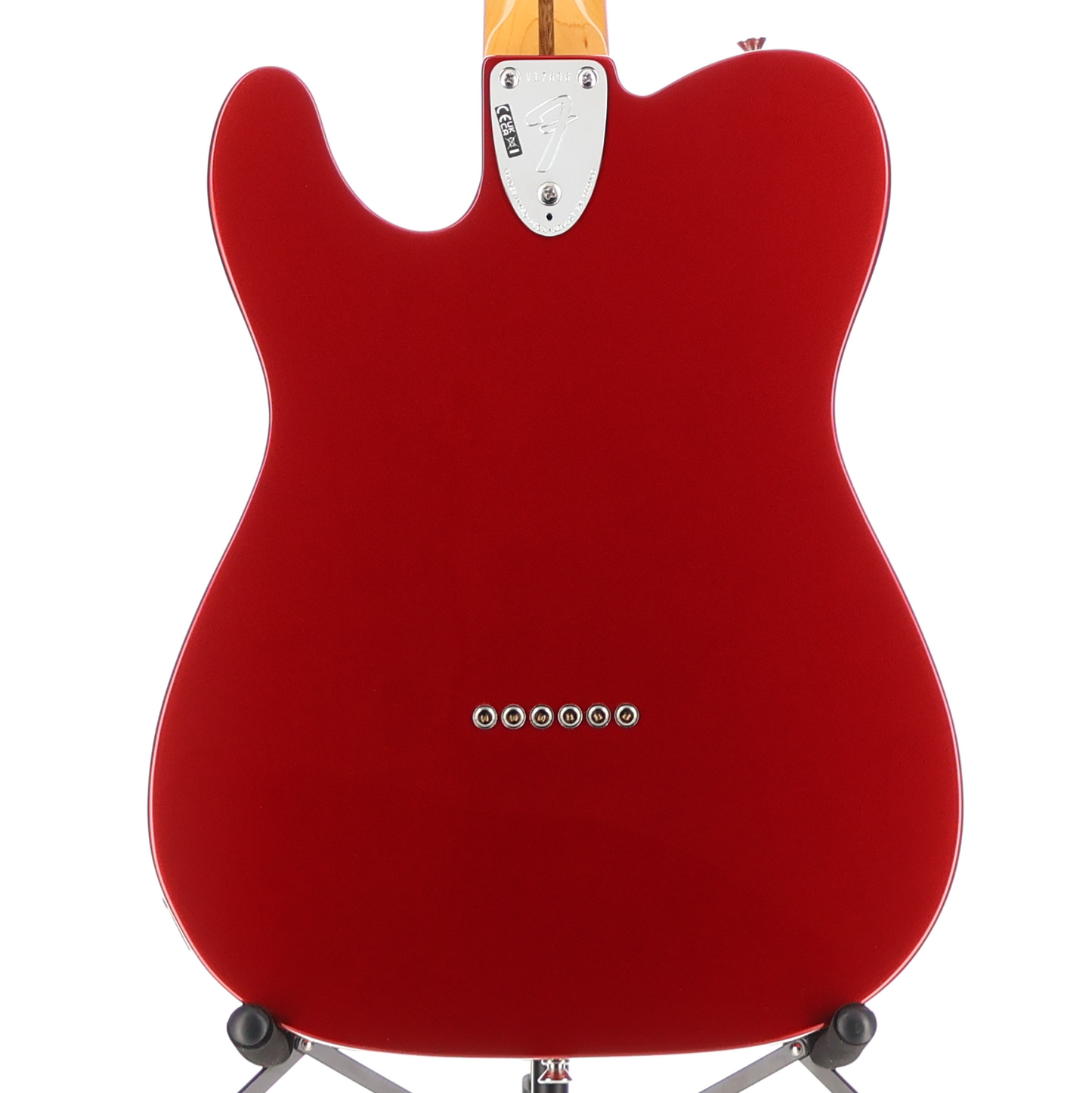 Fender American Vintage II 1972 Telecaster Thinline, Maple Fingerboard, Candy Apple Red (I4) (17696)