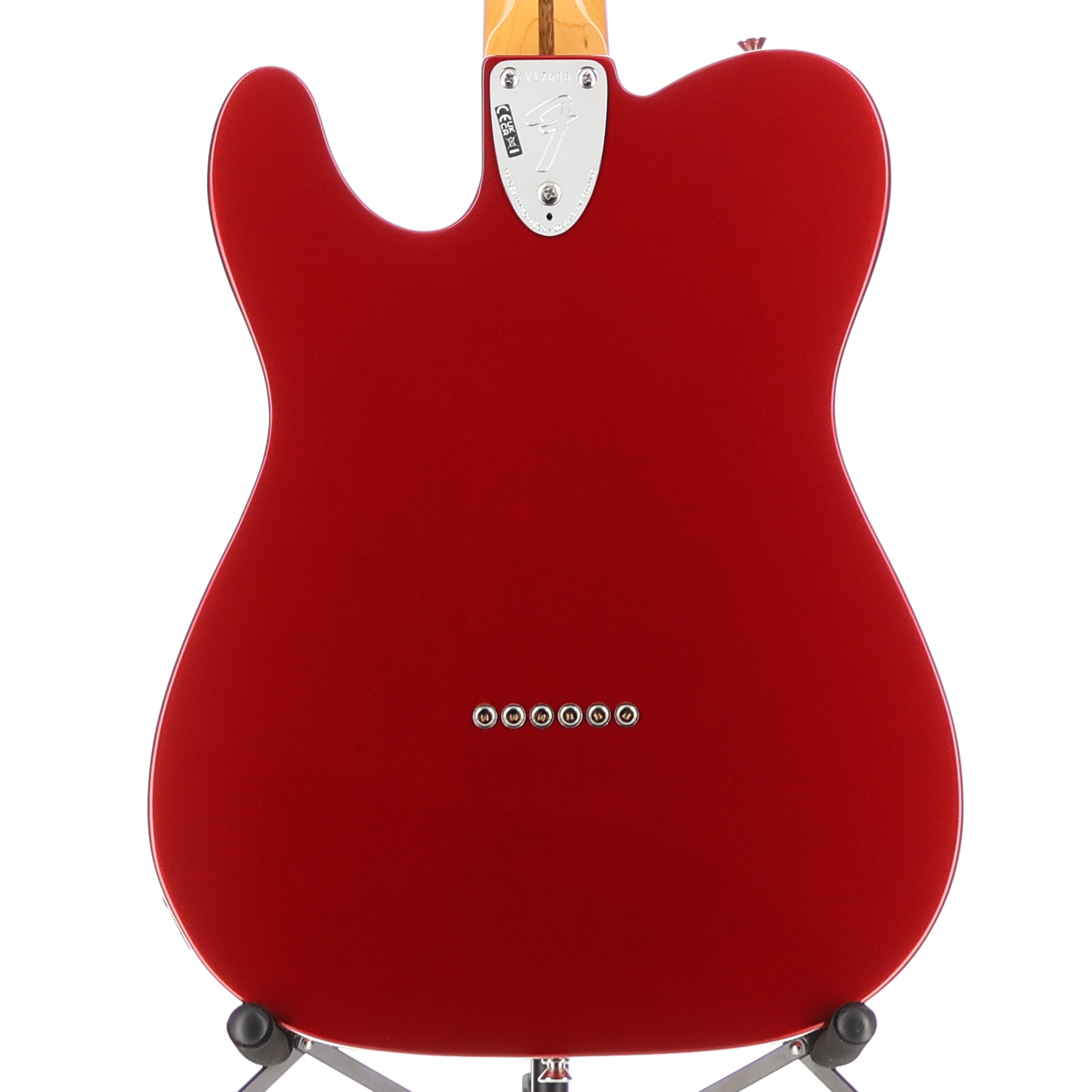 Fender American Vintage II 1972 Telecaster Thinline, Maple Fingerboard, Candy Apple Red (I4) (17696)