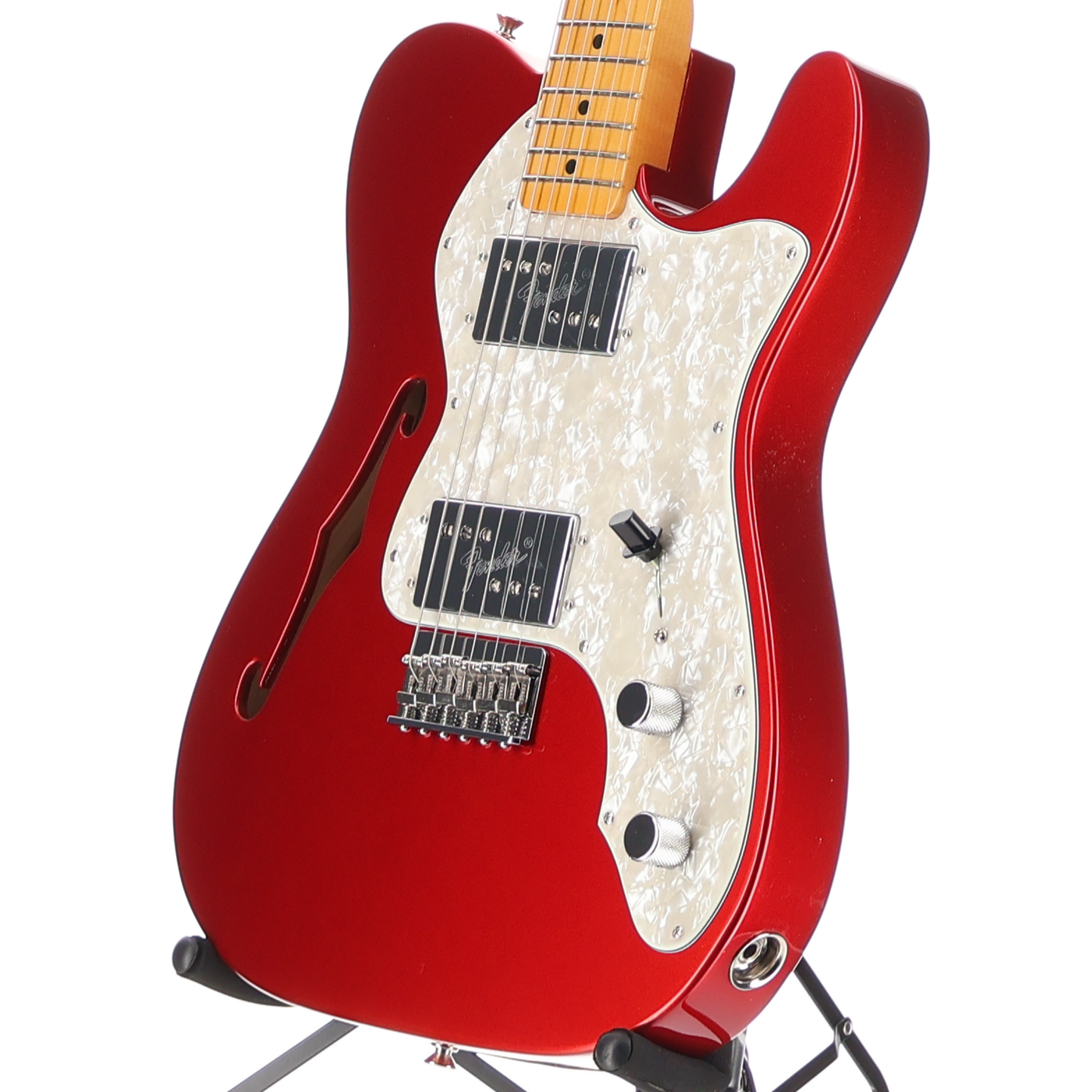Fender American Vintage II 1972 Telecaster Thinline, Maple Fingerboard, Candy Apple Red (I4) (17696)