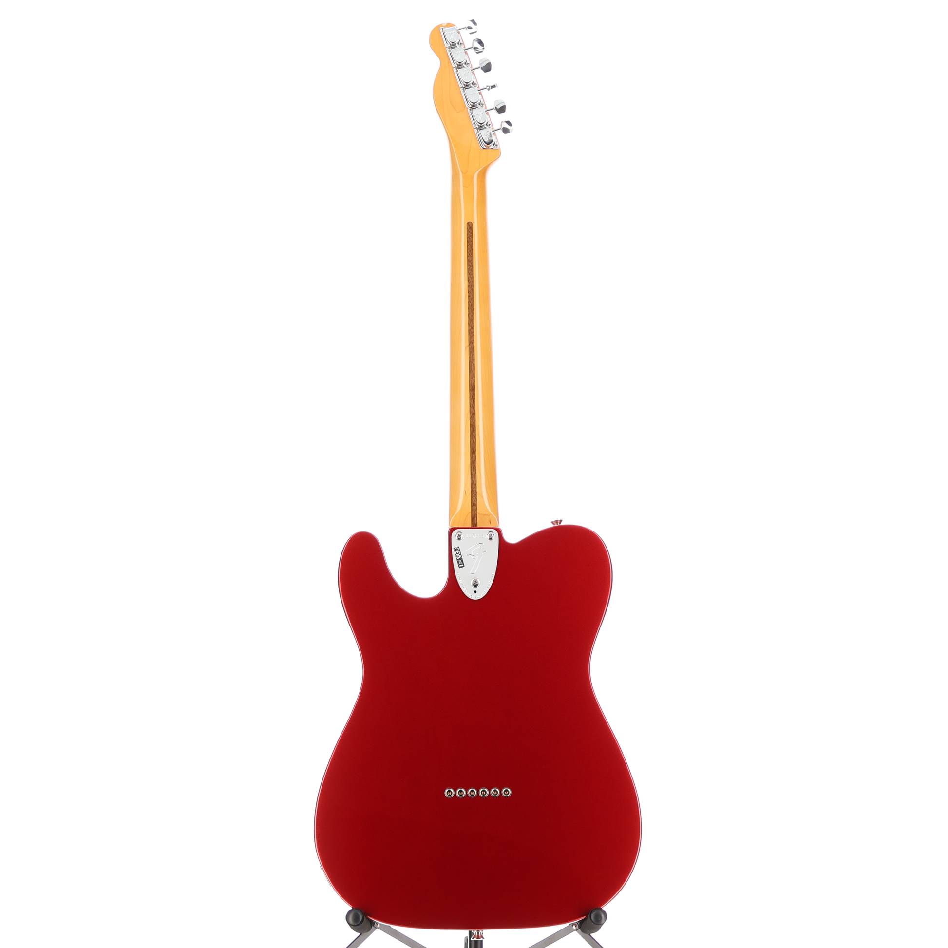 Fender American Vintage II 1972 Telecaster Thinline, Maple Fingerboard, Candy Apple Red (I4) (17696)
