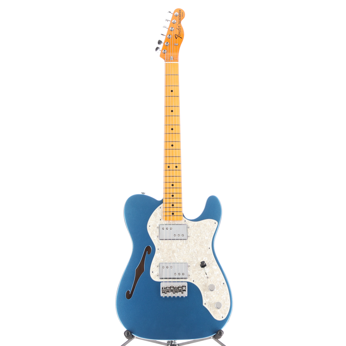 Fender American Vintage II 1972 Telecaster Thinline, Maple Fingerboard, Lake Placid Blue (BB4) (17662)