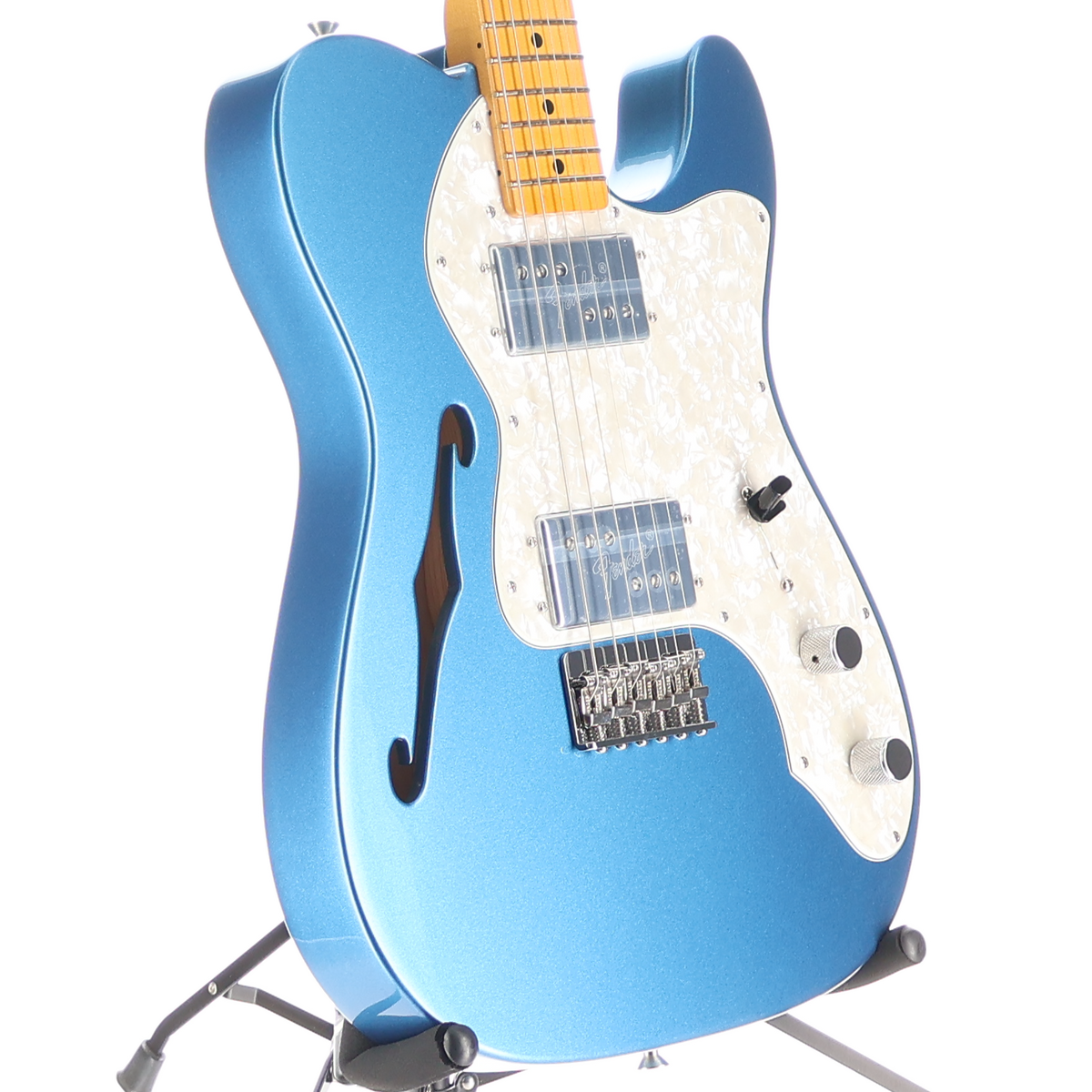 Fender American Vintage II 1972 Telecaster Thinline, Maple Fingerboard, Lake Placid Blue (RC4) (17438)