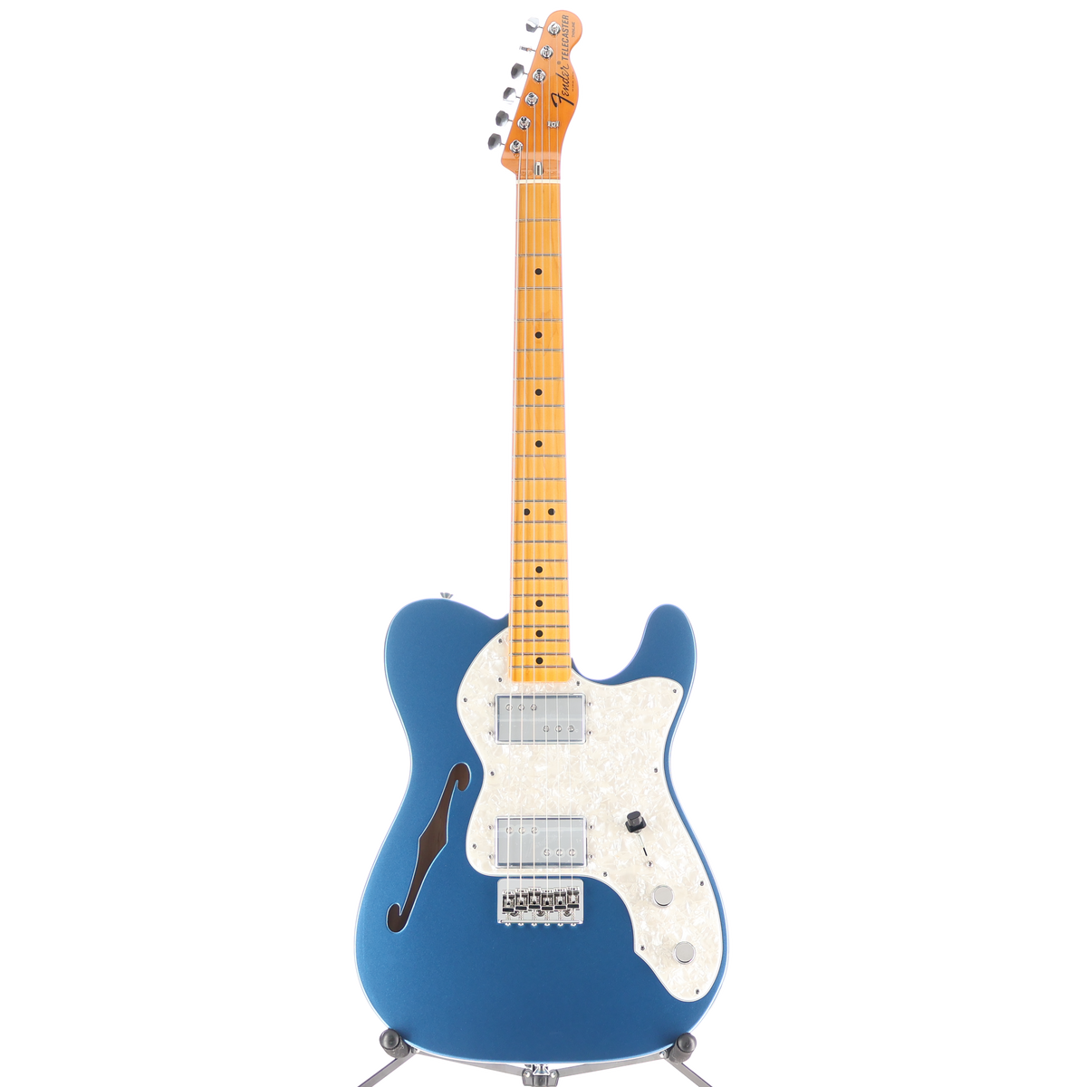 Fender American Vintage II 1972 Telecaster Thinline, Maple Fingerboard, Lake Placid Blue (RC4) (17438)