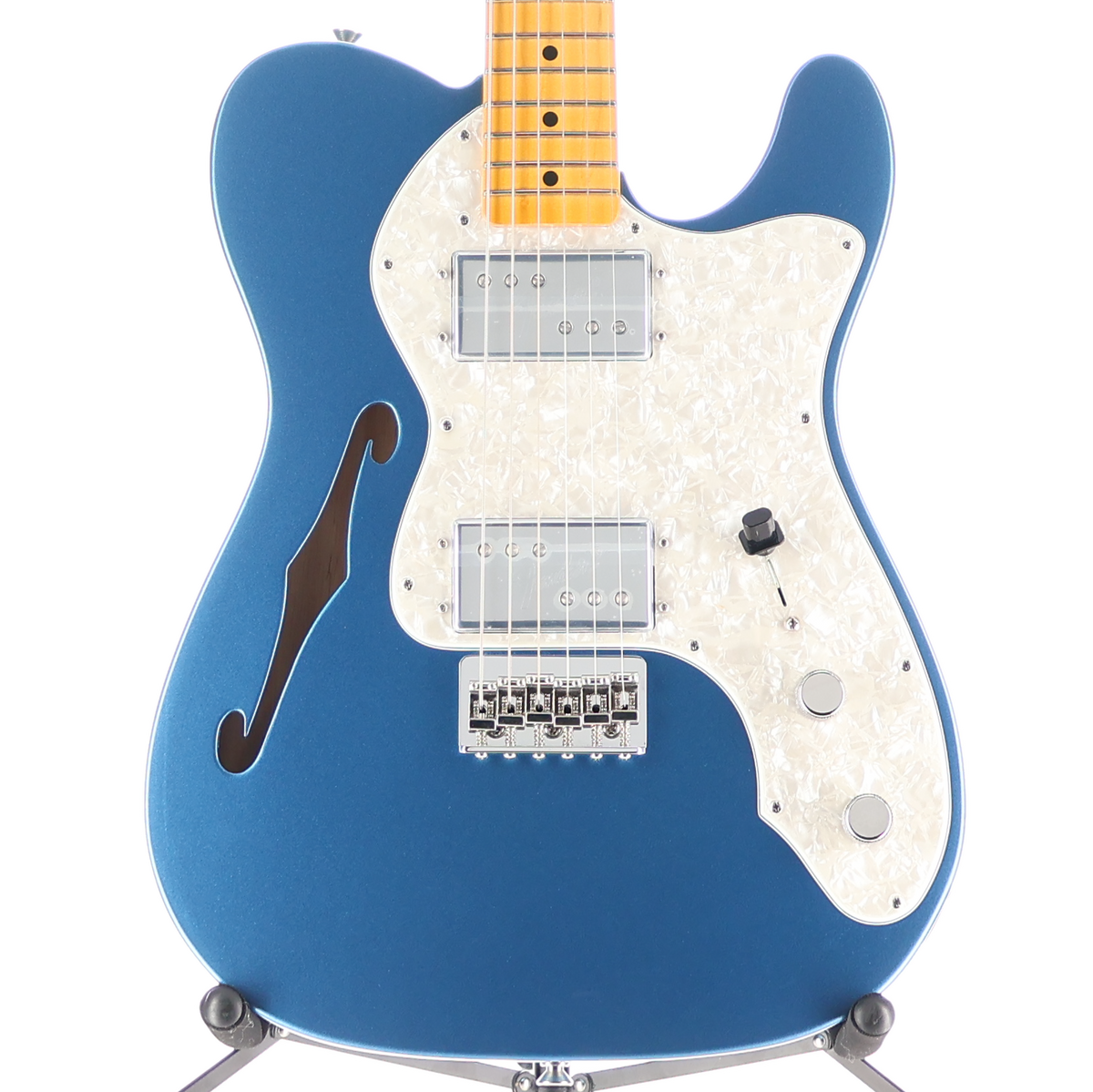 Fender American Vintage II 1972 Telecaster Thinline, Maple Fingerboard, Lake Placid Blue (RC4) (17438)
