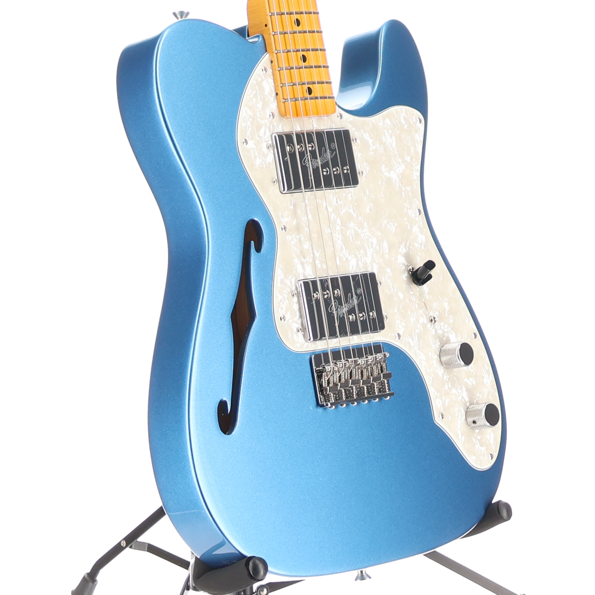 Fender American Vintage II 1972 Telecaster Thinline, Maple Fingerboard, Lake Placid Blue (W5) (17386)
