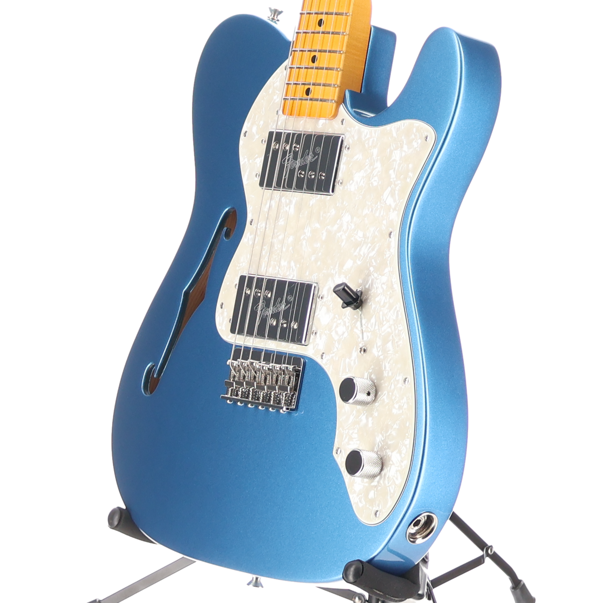 Fender American Vintage II 1972 Telecaster Thinline, Maple Fingerboard, Lake Placid Blue (W5) (17386)