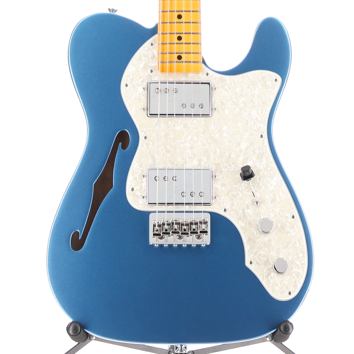 Fender American Vintage II 1972 Telecaster Thinline, Maple Fingerboard, Lake Placid Blue (W5) (17386)