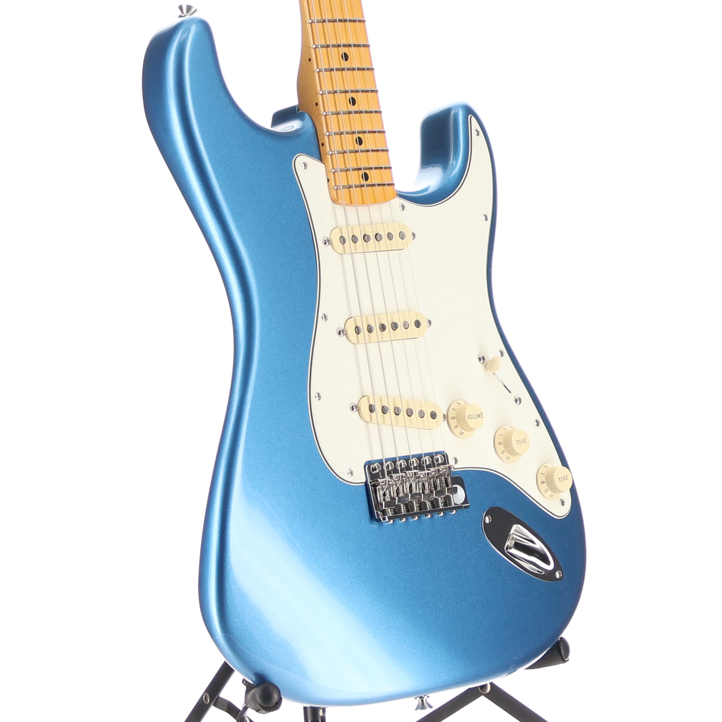 Fender American Vintage II 1973 Stratocaster, Maple Fingerboard, Lake Placid Blue (T8) (16391)