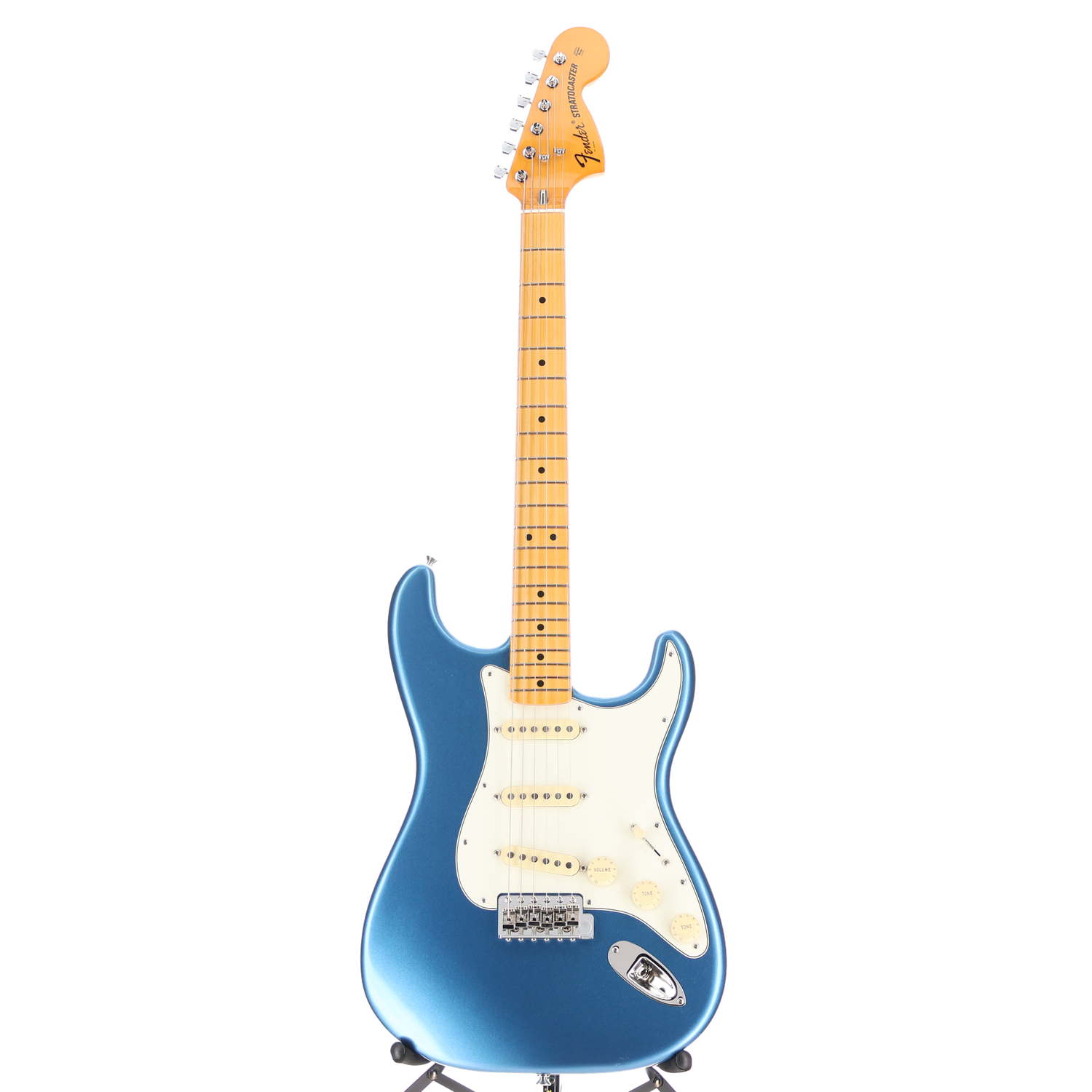 Fender American Vintage II 1973 Stratocaster, Maple Fingerboard, Lake Placid Blue (T8) (16391)