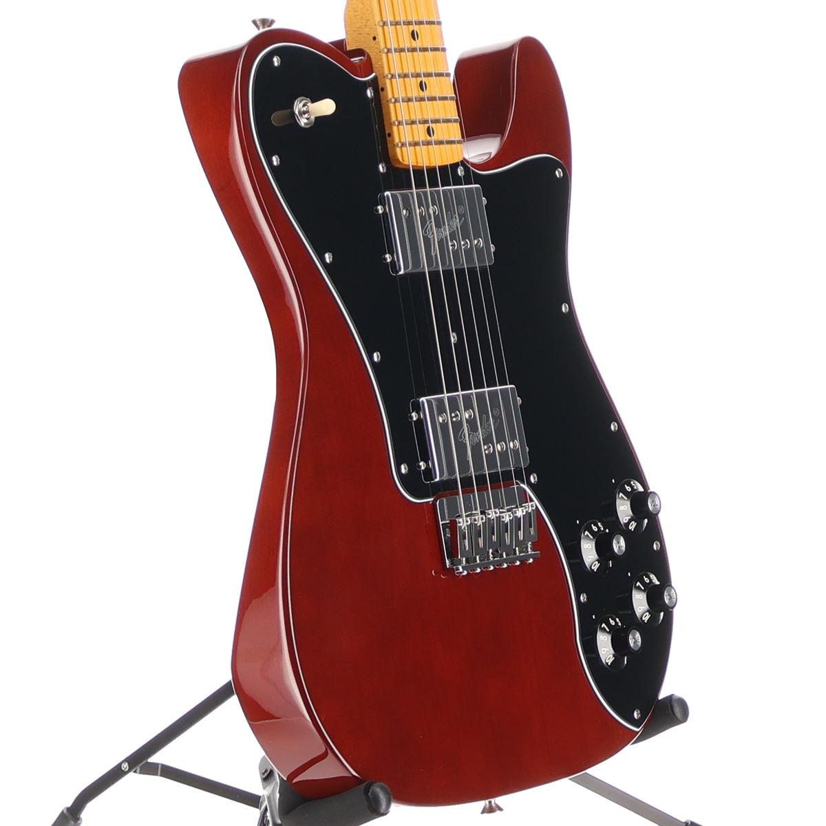 Fender American Vintage II 1975 Telecaster Deluxe, Maple Fingerboard, Mocha (P) (16752)