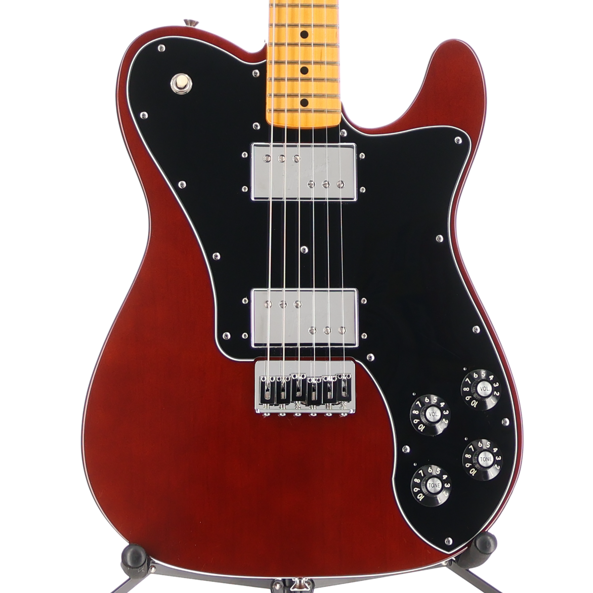Fender American Vintage II 1975 Telecaster Deluxe, Maple Fingerboard, Mocha (P) (16752)