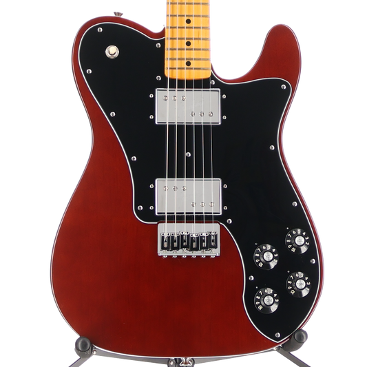 Fender American Vintage II 1975 Telecaster Deluxe, Maple Fingerboard, Mocha (P) (16752)