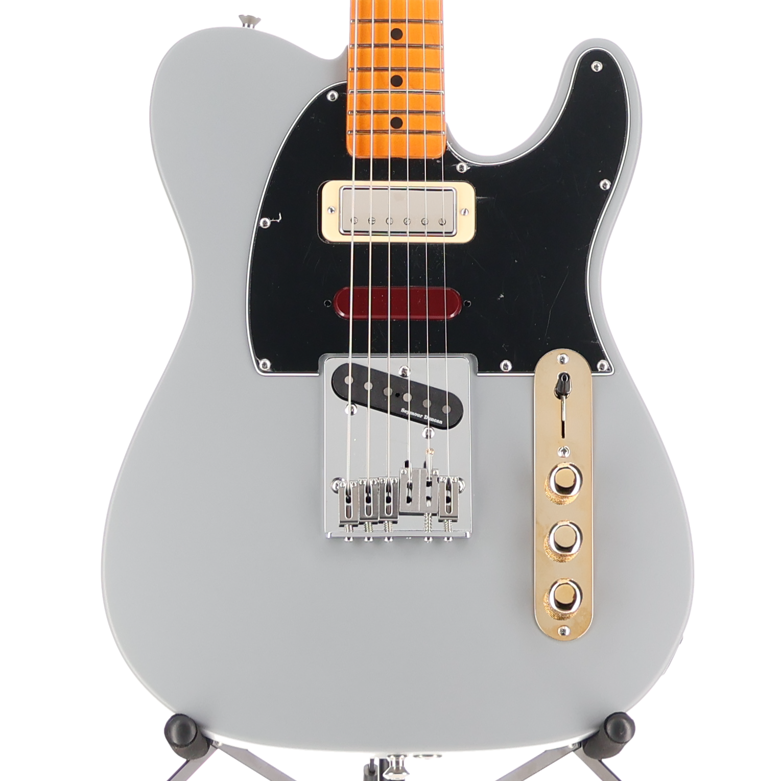 Fender Brent Mason Telecaster, Maple Fingerboard, Primer Gray (D4) (09027)