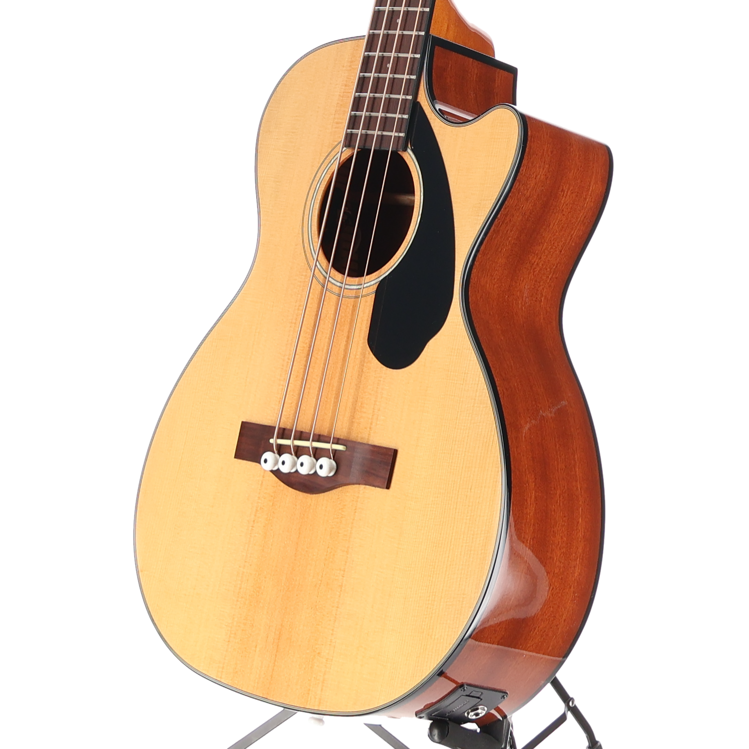 Fender CB-60SCE Bass, Laurel Fingerboard, Natural (N5) (05887)