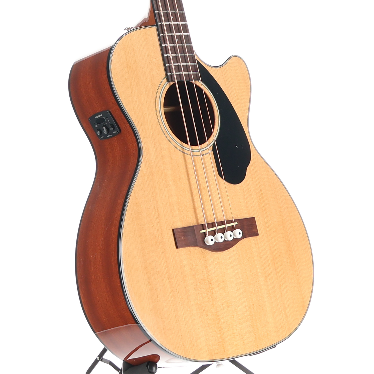 Fender CB-60SCE Bass, Laurel Fingerboard, Natural, Plays Great (Q12) (05912)