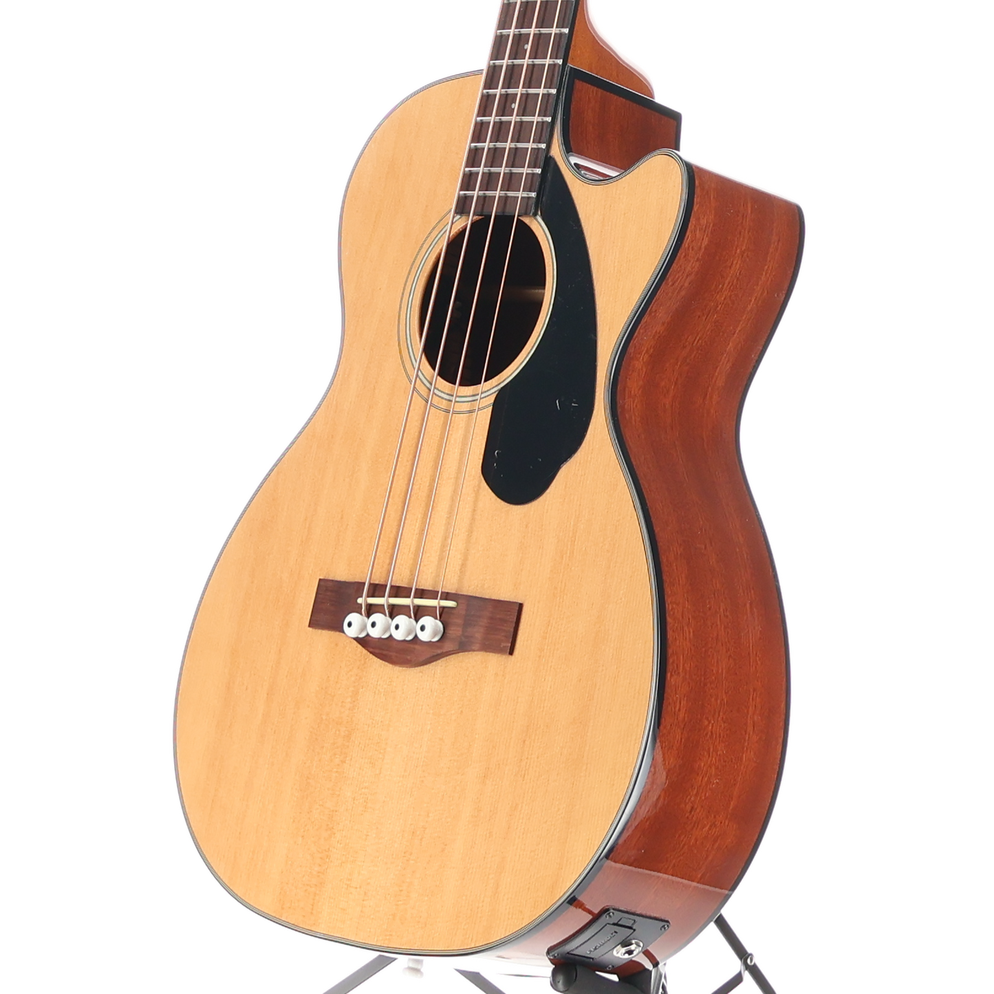 Fender CB-60SCE Bass, Laurel Fingerboard, Natural, Plays Great (Q12) (05912)