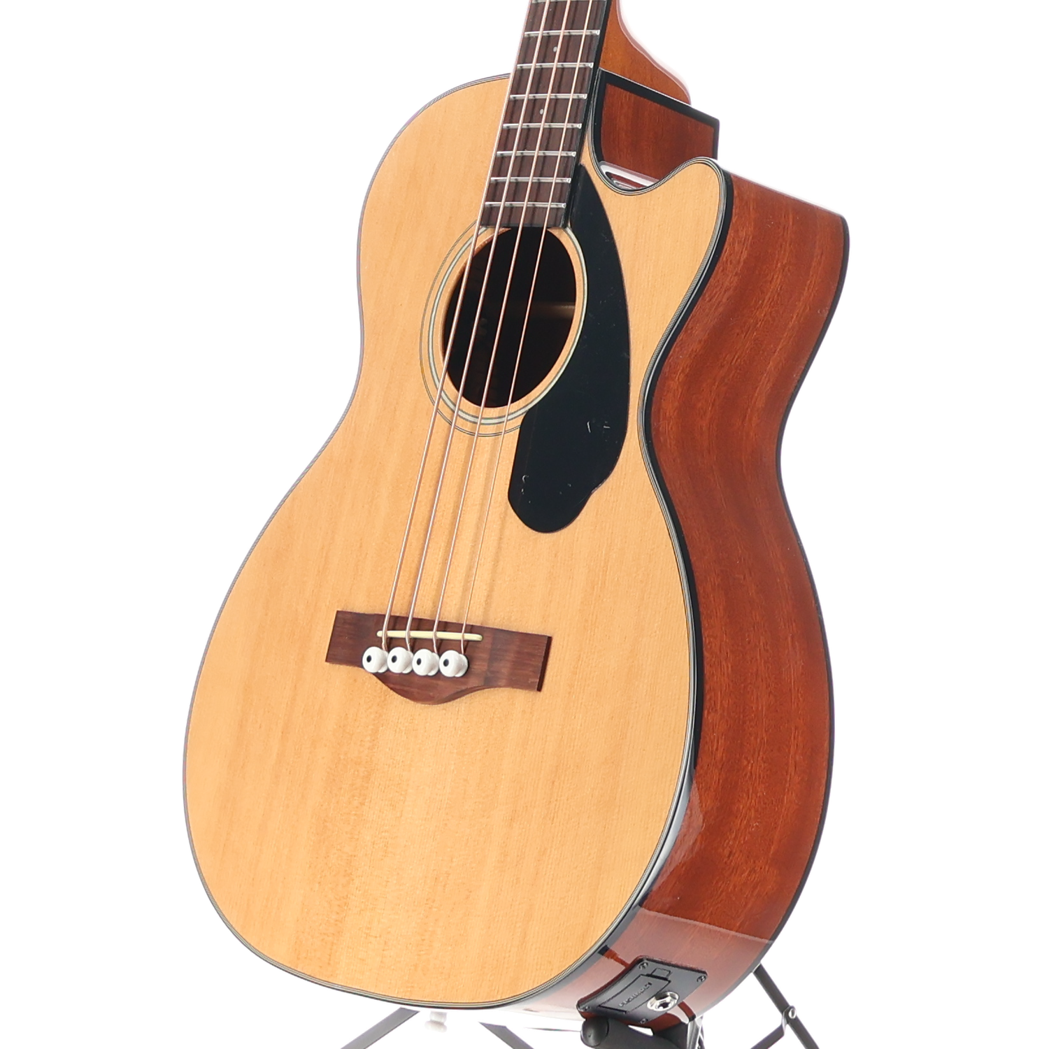 Fender CB-60SCE Bass, Laurel Fingerboard, Natural, Plays Great (Q12) (05912)