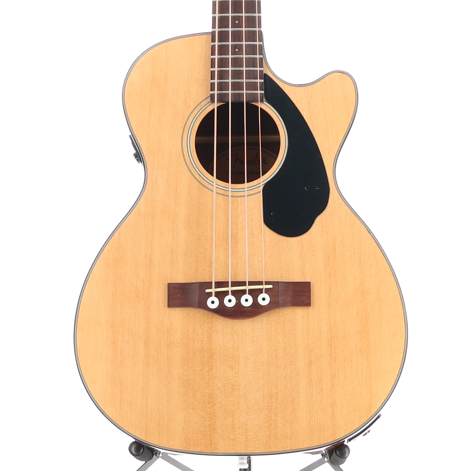 Fender CB-60SCE Bass, Laurel Fingerboard, Natural, Plays Great (Q12) (05912)
