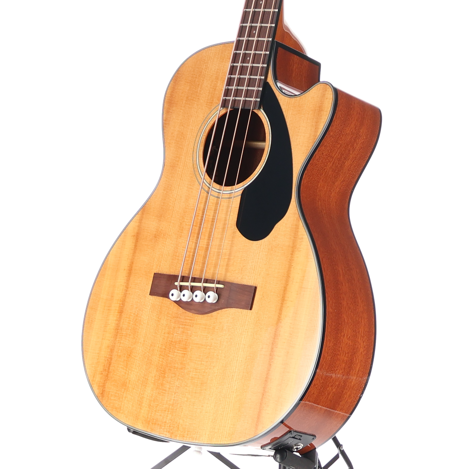 Fender CB-60SCE Bass, Laurel Fingerboard, Natural (SR) (05855)