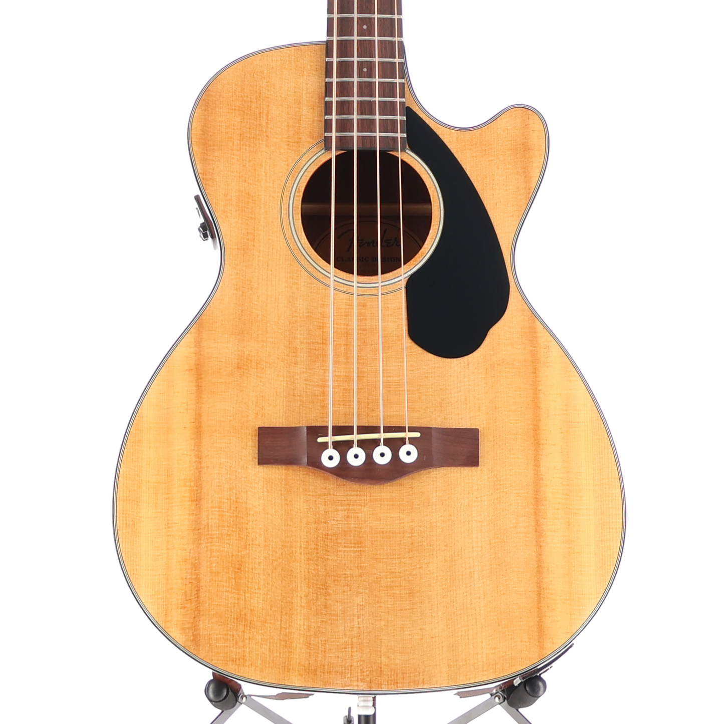 Fender CB-60SCE Bass, Laurel Fingerboard, Natural (SR) (05855)