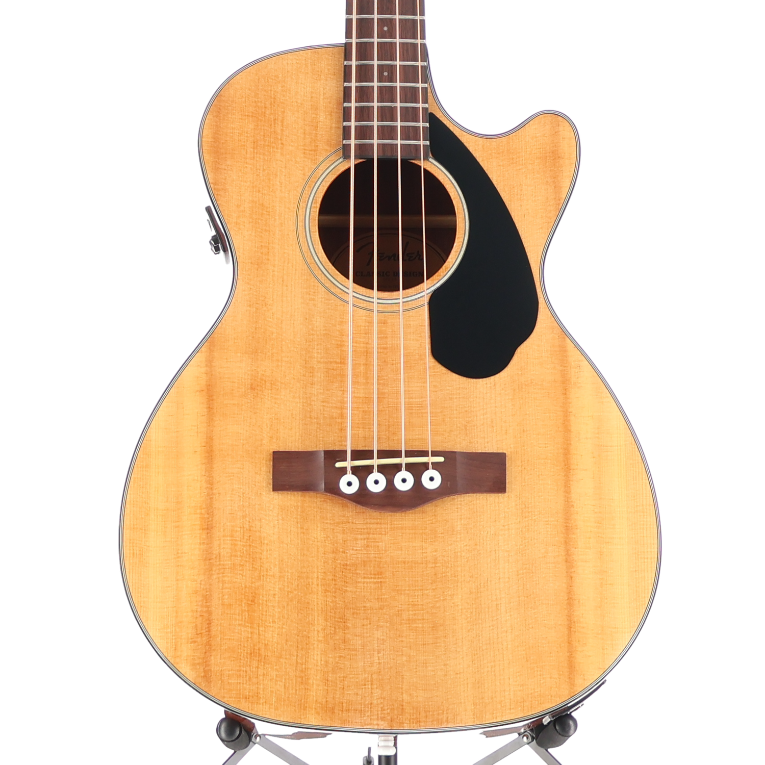 Fender CB-60SCE Bass, Laurel Fingerboard, Natural (SR) (05855)