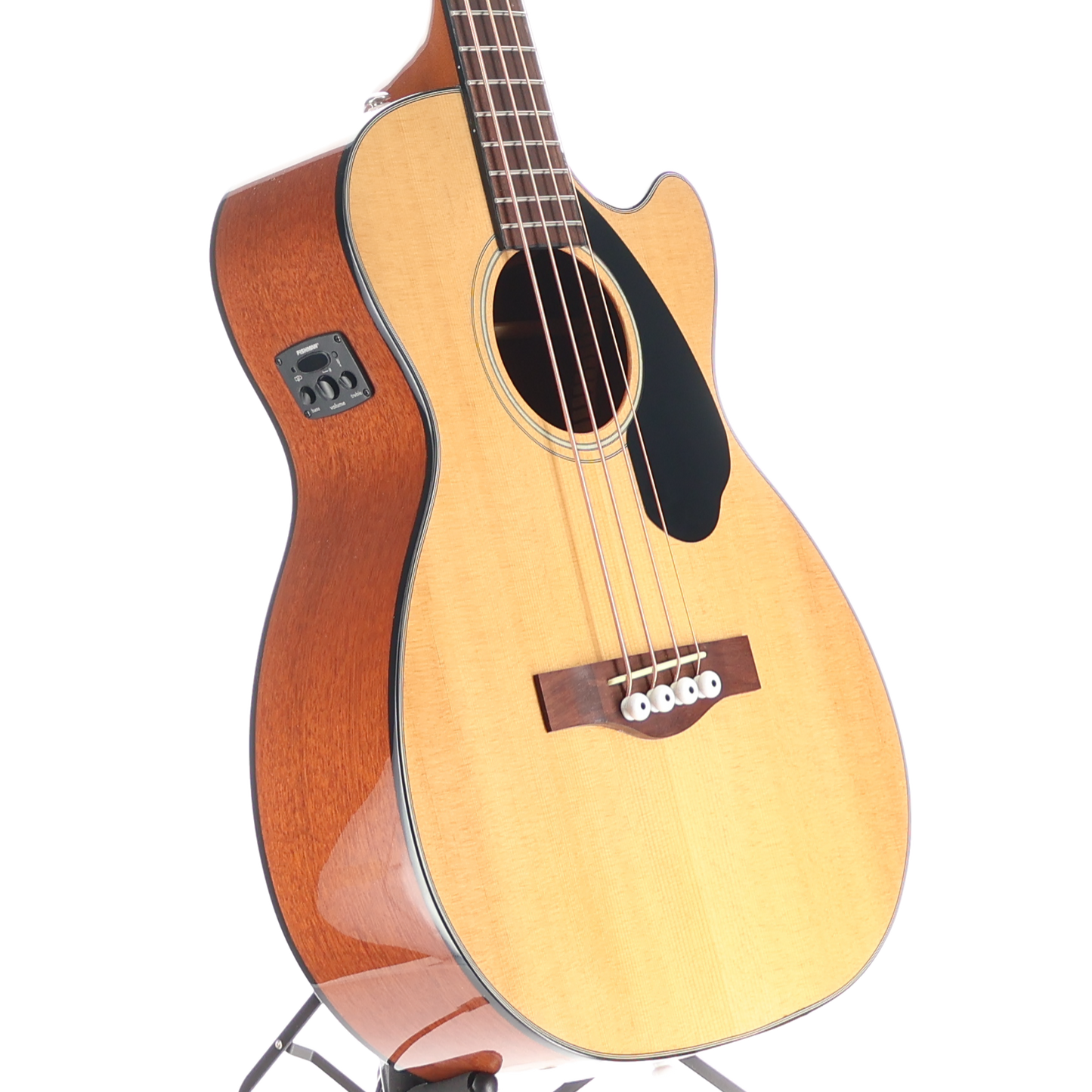 Fender CB-60SCE Bass, Laurel Fingerboard, Natural (SR) (06194)