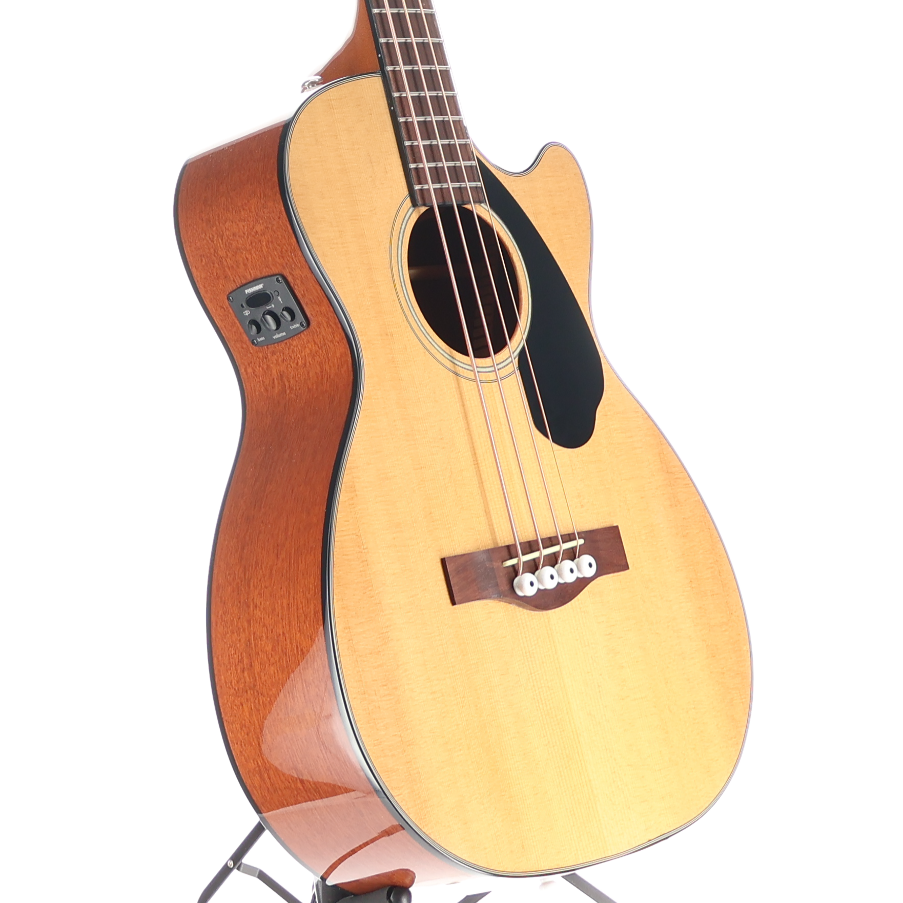 Fender CB-60SCE Bass, Laurel Fingerboard, Natural (SR) (06194)