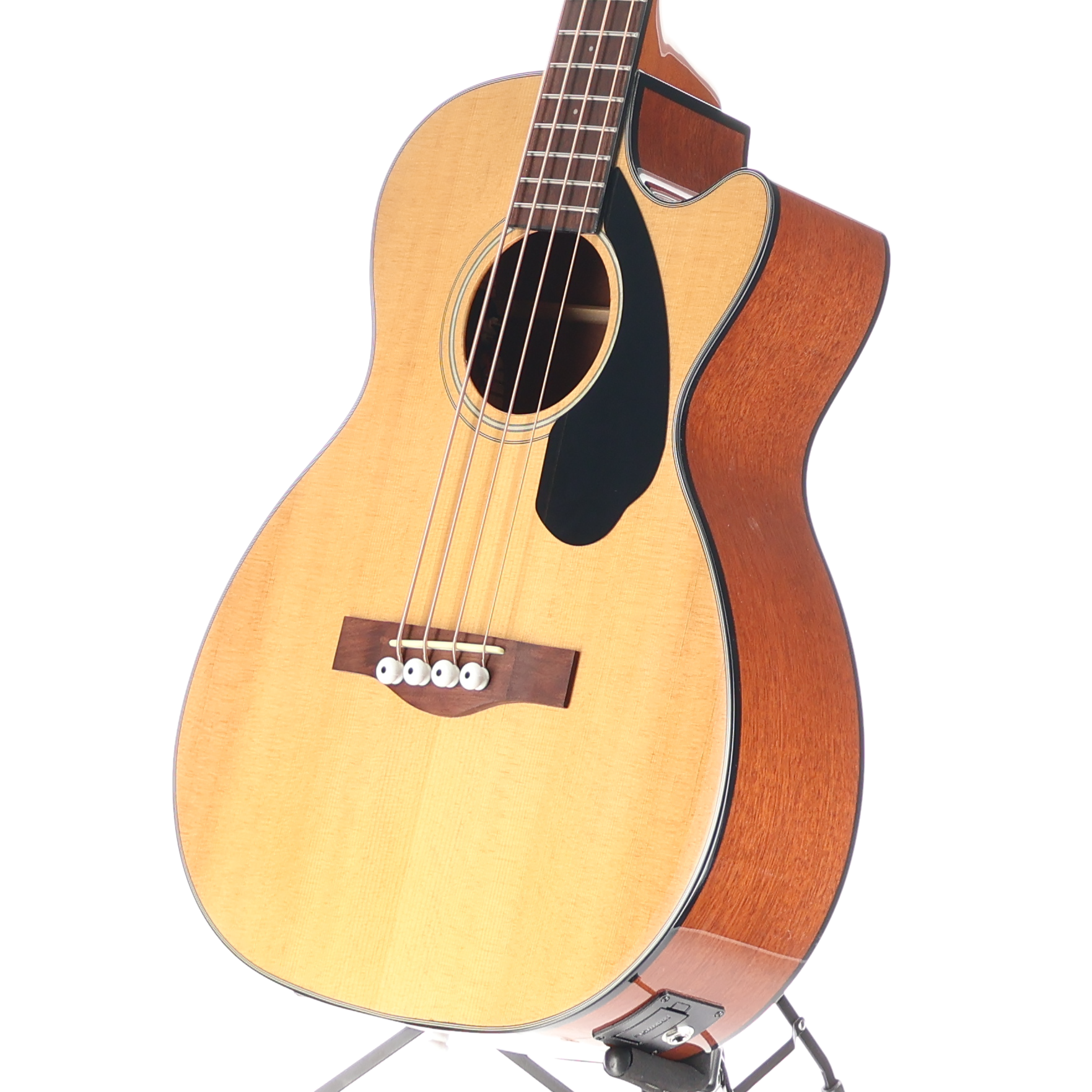 Fender CB-60SCE Bass, Laurel Fingerboard, Natural (SR) (06194)