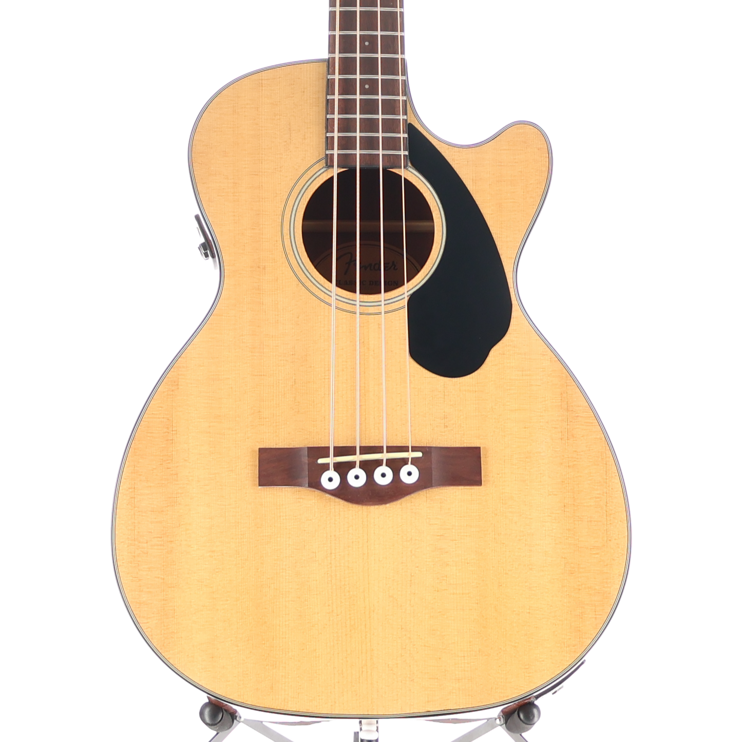 Fender CB-60SCE Bass, Laurel Fingerboard, Natural (SR) (06194)