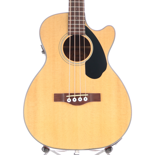 Fender CB-60SCE Bass, Laurel Fingerboard, Natural (SR) (06194)