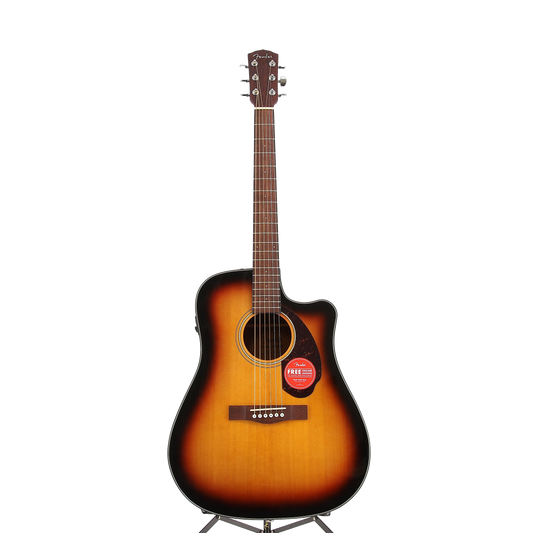 Fender CD-140SCE Dreadnought, Walnut Fingerboard, Sunburst (EA6) (62892)