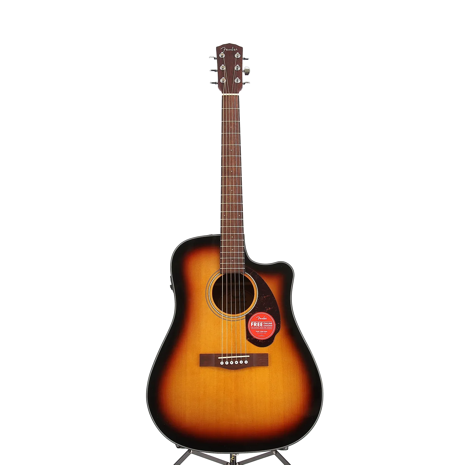 Fender CD-140SCE Dreadnought, Walnut Fingerboard, Sunburst (EA6) (62892)